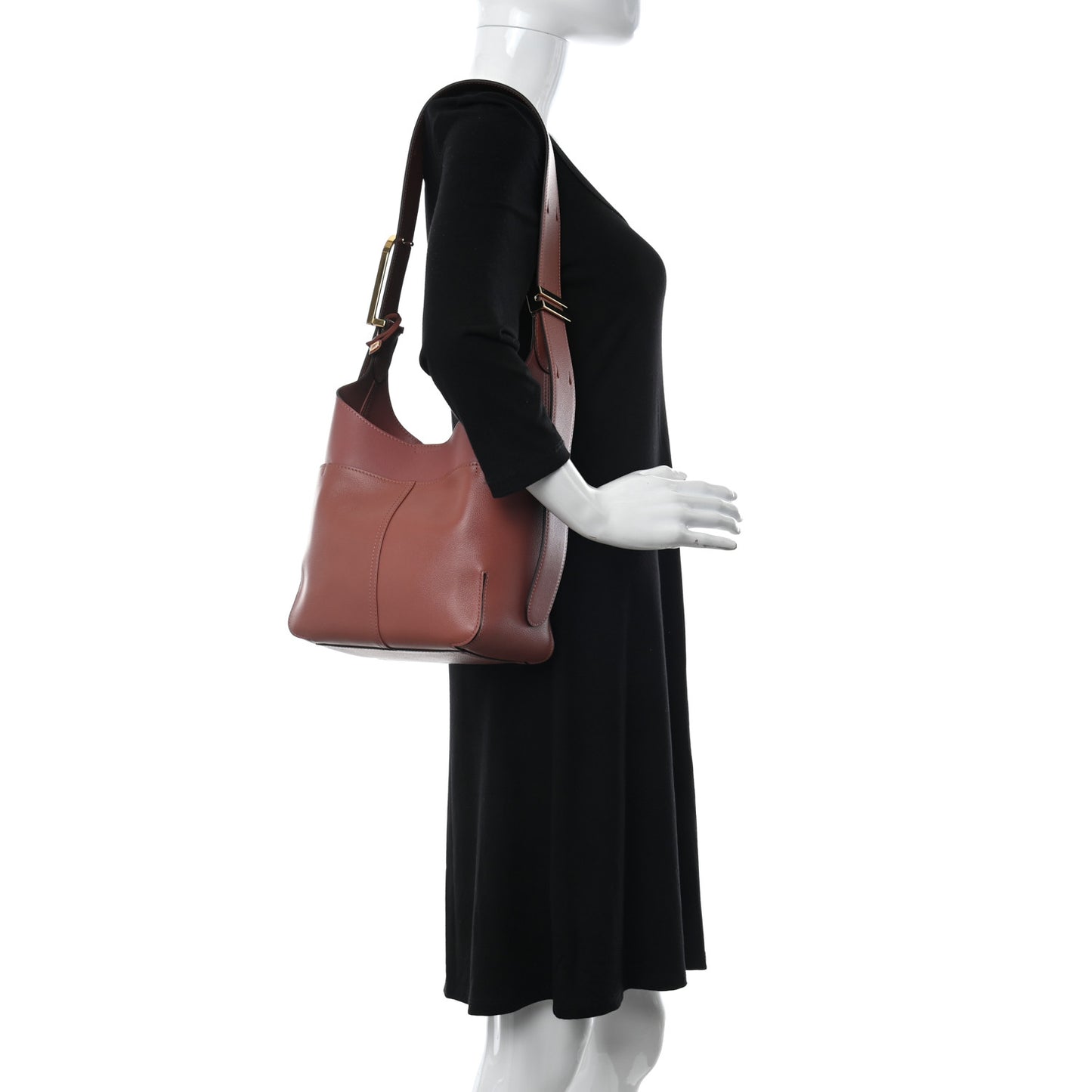 Grained Calfskin Mini So Cool Satchel Pink
