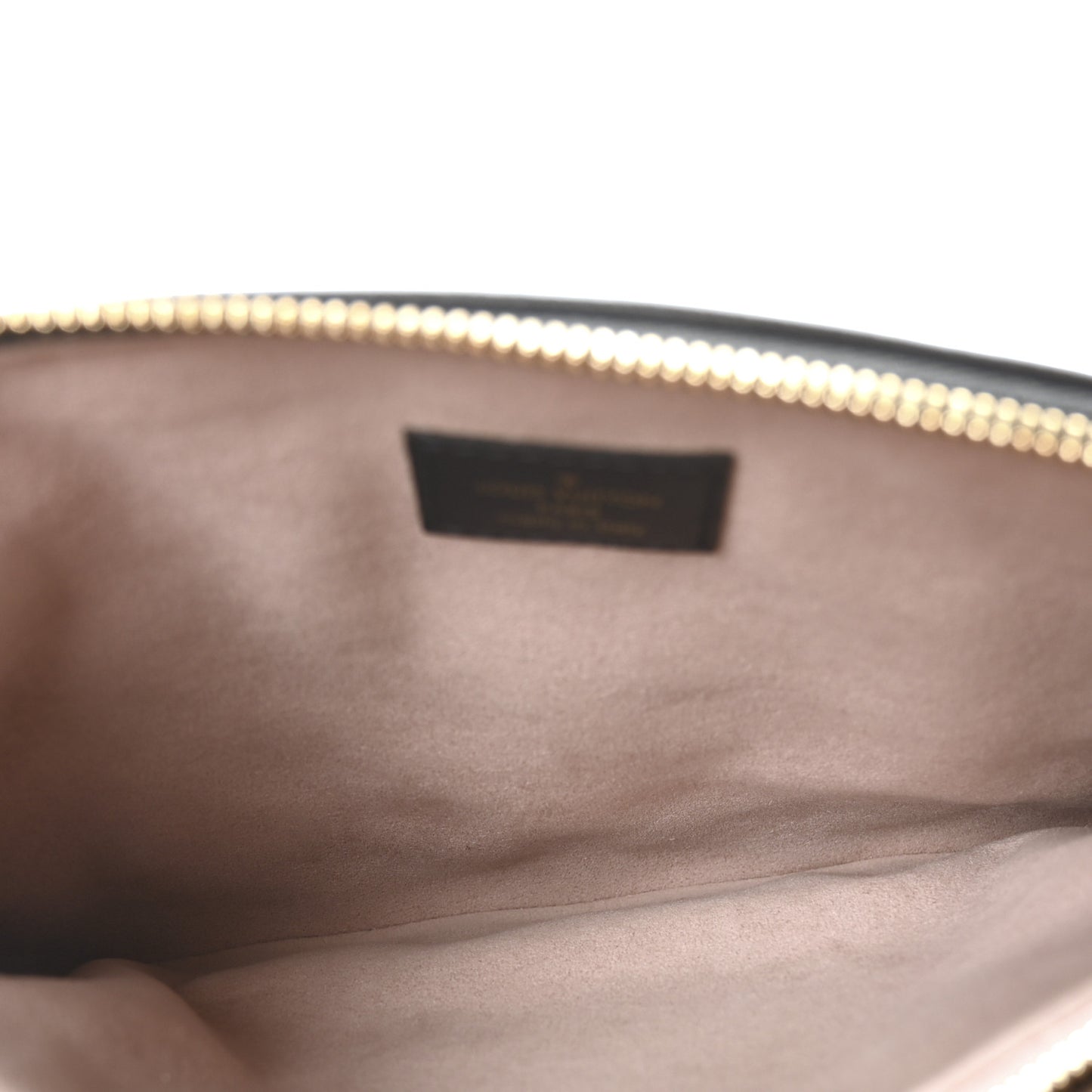 Lambskin Embossed Monogram Coussin PM Black
