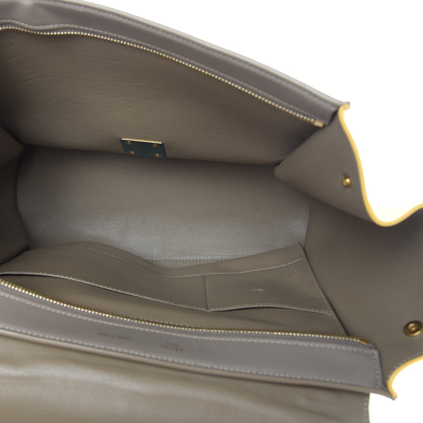 Smooth Calfskin Medium Tri-Color Trapeze Butter