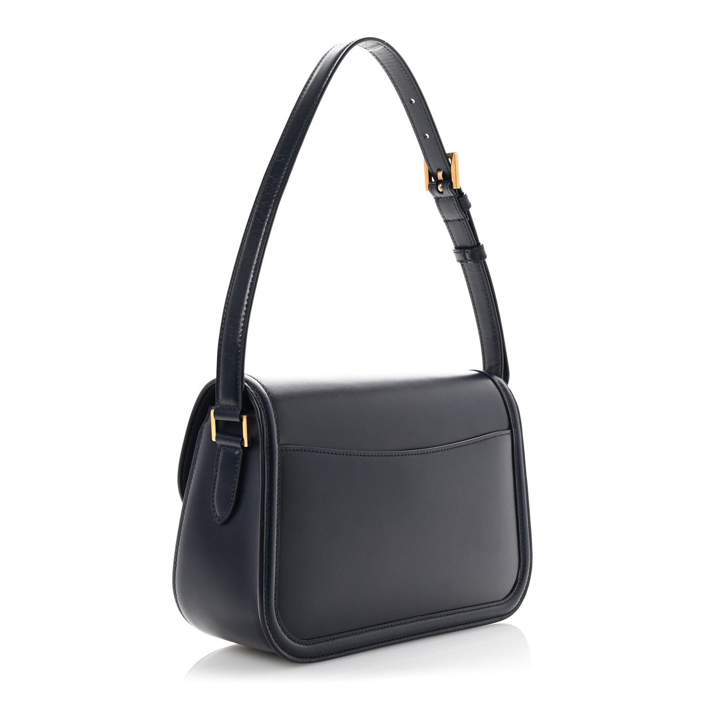 Box Calfskin Monogram Medium Solferino Shoulder Bag Blue