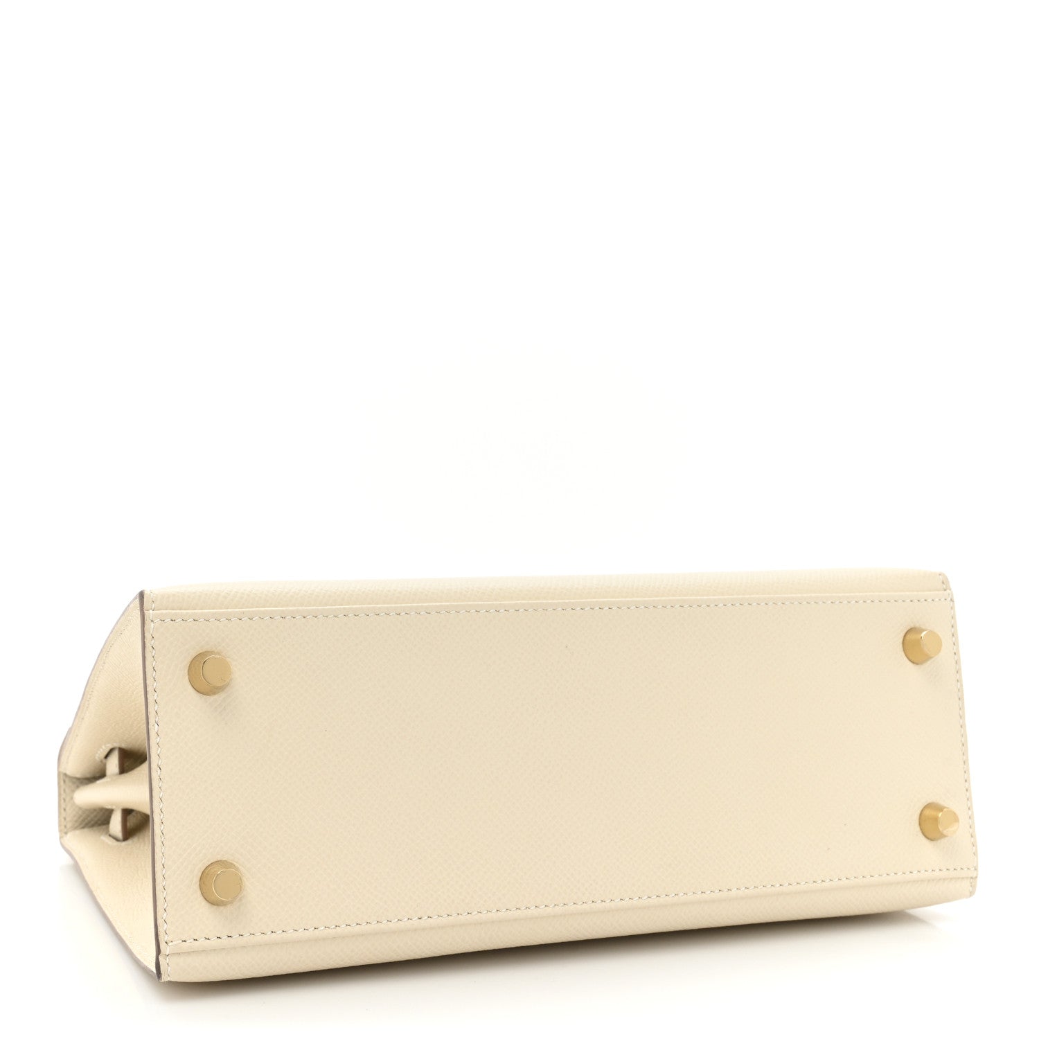 Hermes Epsom Kelly Sellier 25 Craie 4 of 14