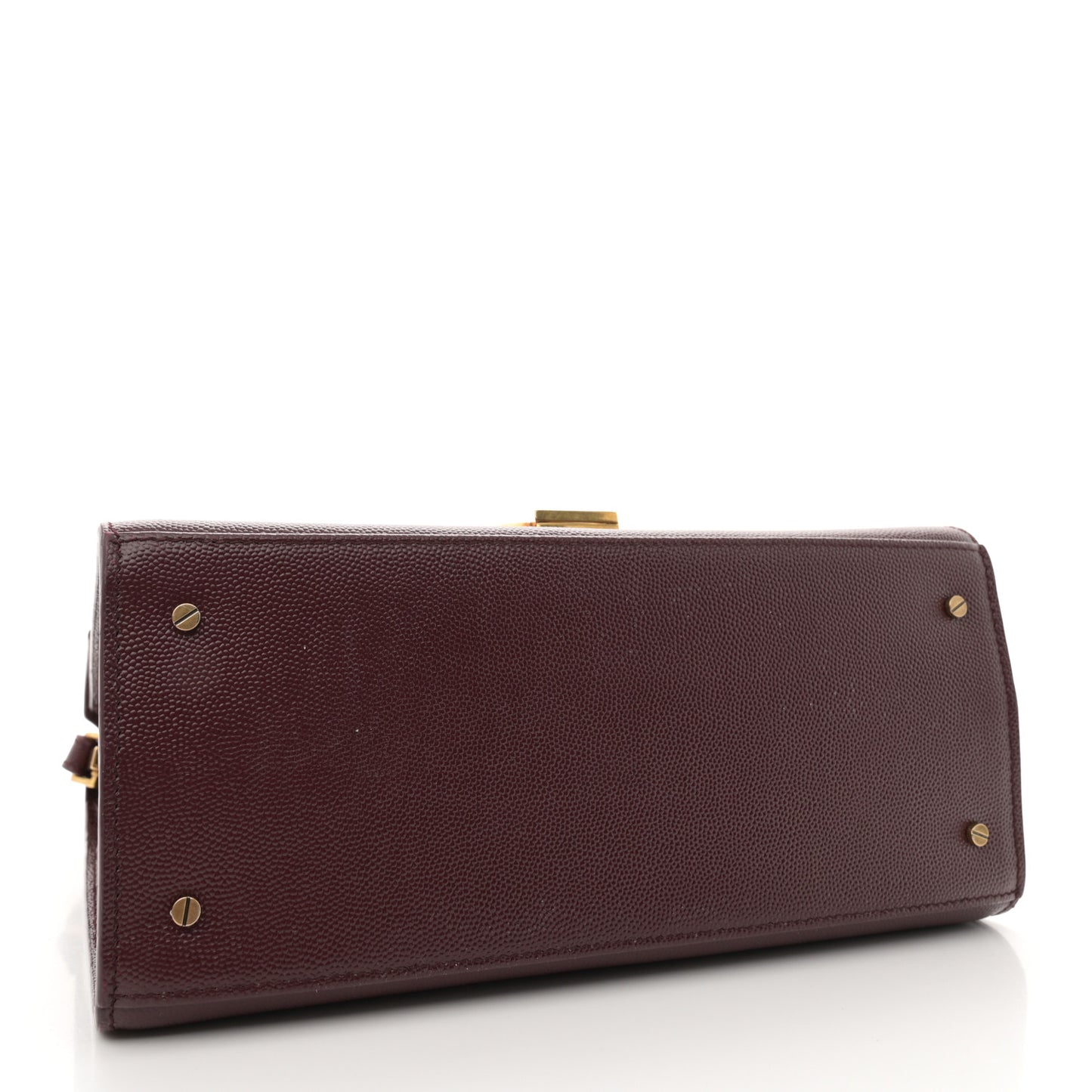 Grain de Poudre Medium Classic Monogram Cassandra Top Handle Rouge Legion