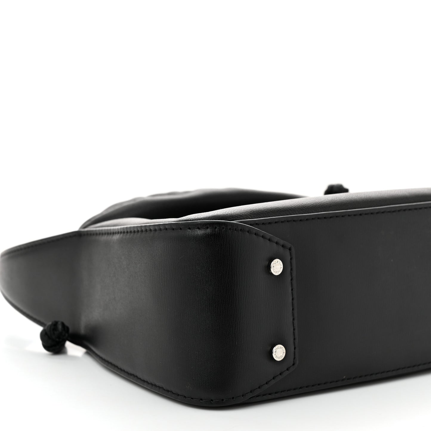 Lambskin Nylon Small Ryan Bag Black