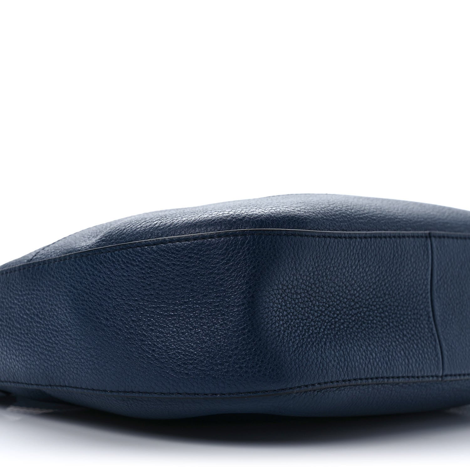 Prada Vitello Phenix Zippered Messenger Hobo Baltico 8 of 9
