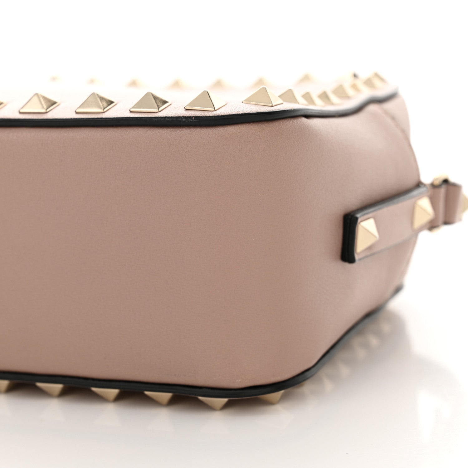 Valentino Garavani Calfskin Rockstud Camera Crossbody Bag Poudre 9 of 11