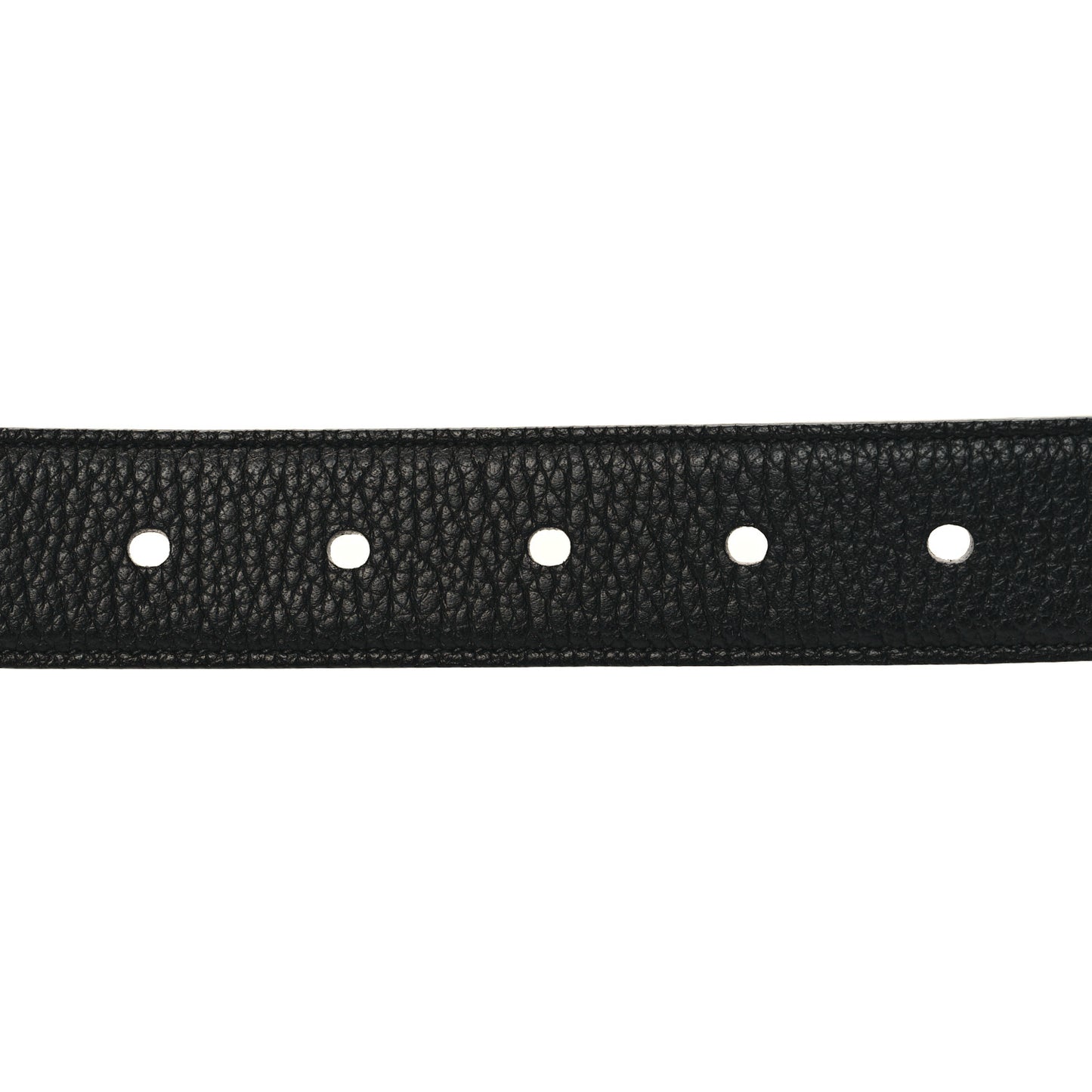 Smooth Calfskin Monogram Square Buckle Belt 85 34 Black