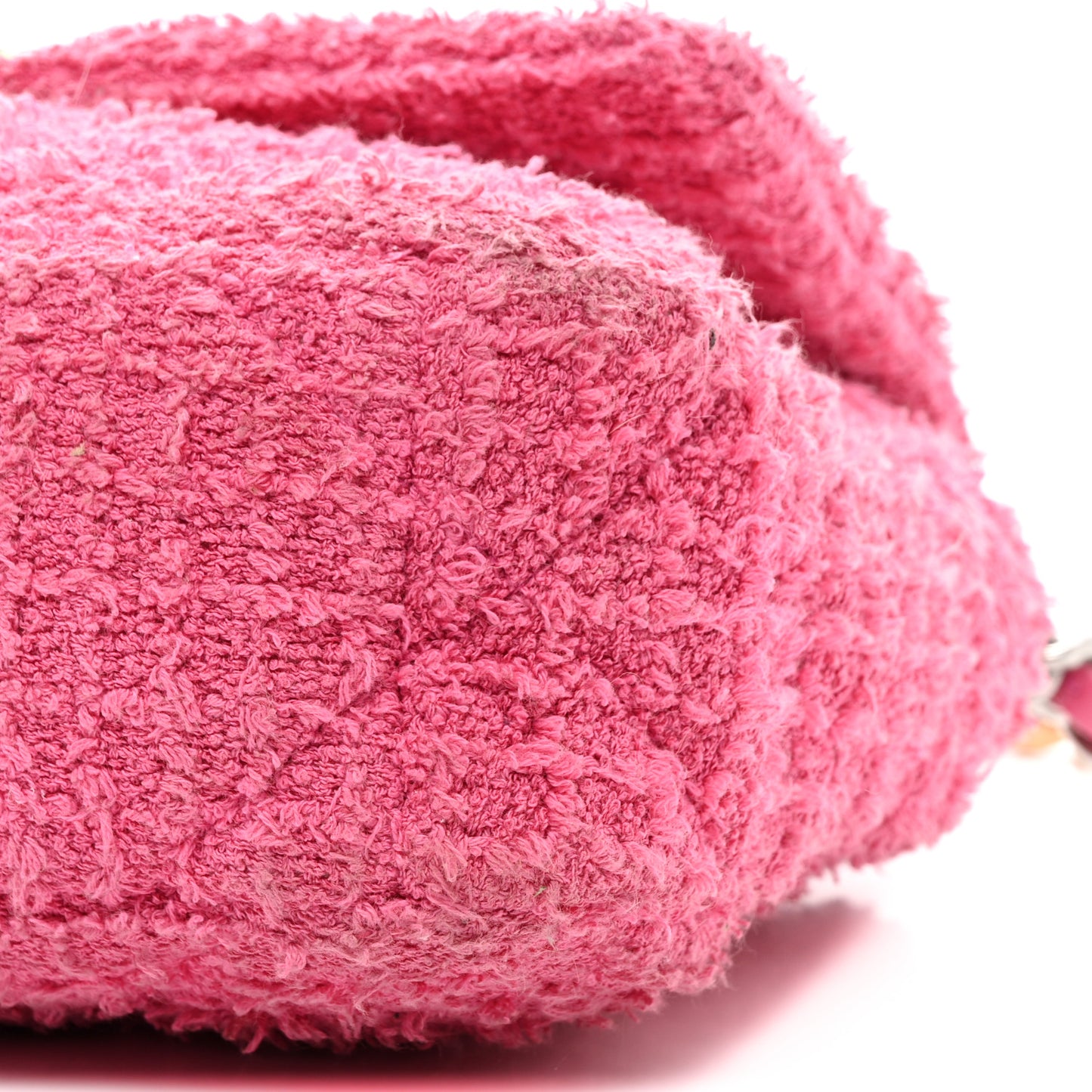 Tweed Quilted Medium Chanel 19 Flap Pink