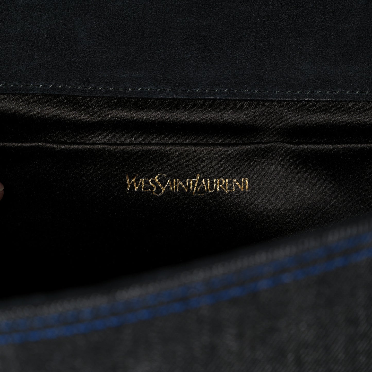 Denim Y Ligne Clutch