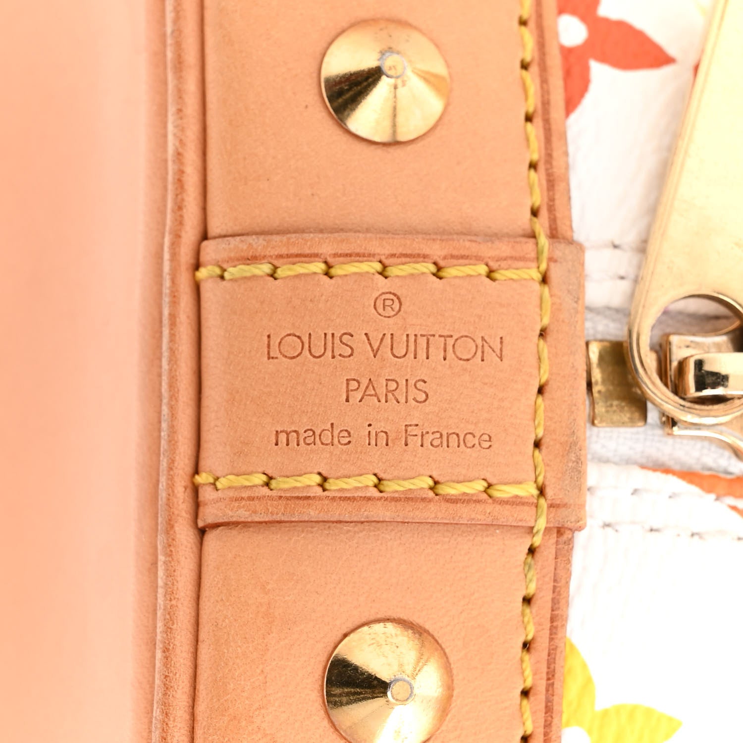 Louis Vuitton Monogram Multicolor Alma White 6 of 11