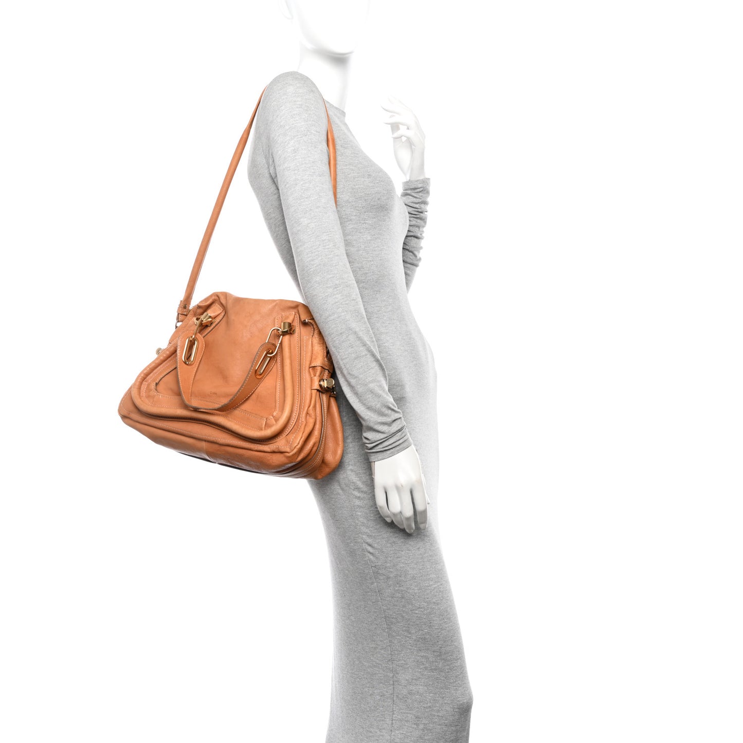 Calfskin Medium Paraty Light Tan