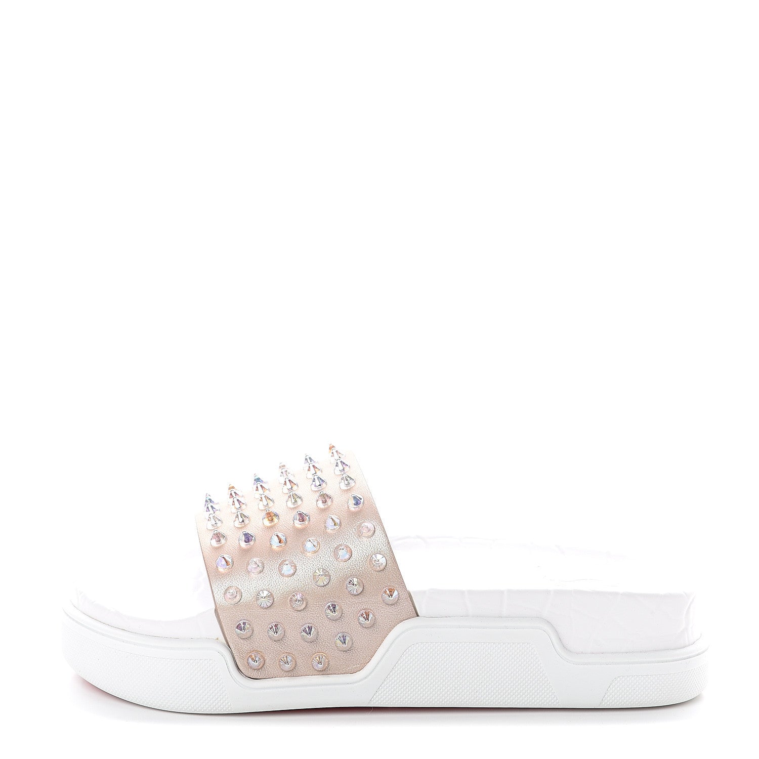 Christian Louboutin Calfskin Donna Studded Pool Fun Platform  display picture 1
