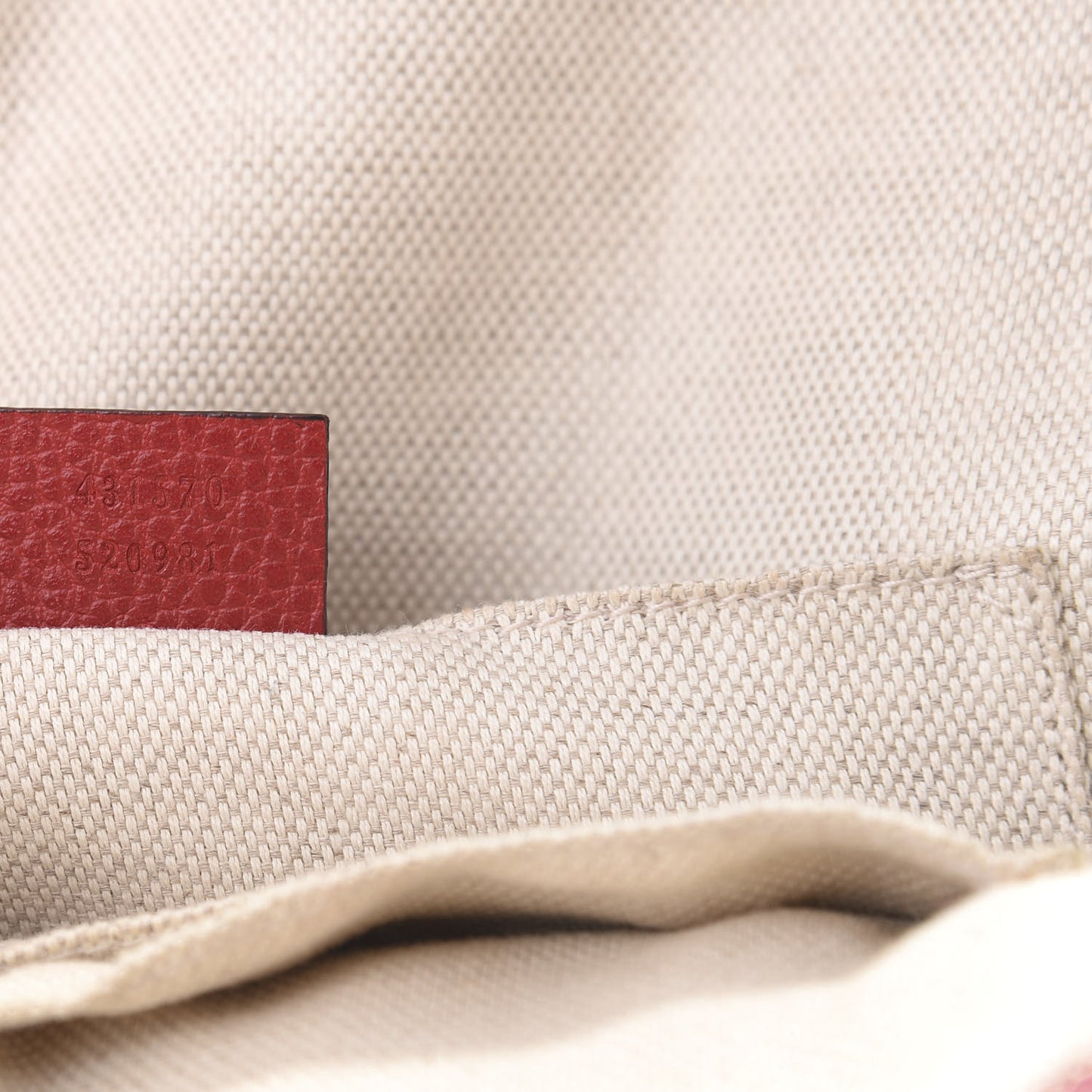 Pebbled Calfskin Soho Chain Backpack Hibiscus Red