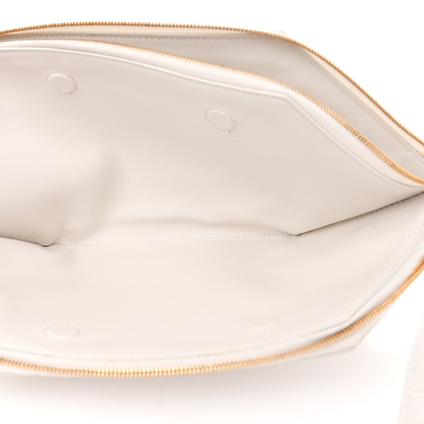Nappa Maxi Intrecciato Hexagon Belt Bag White