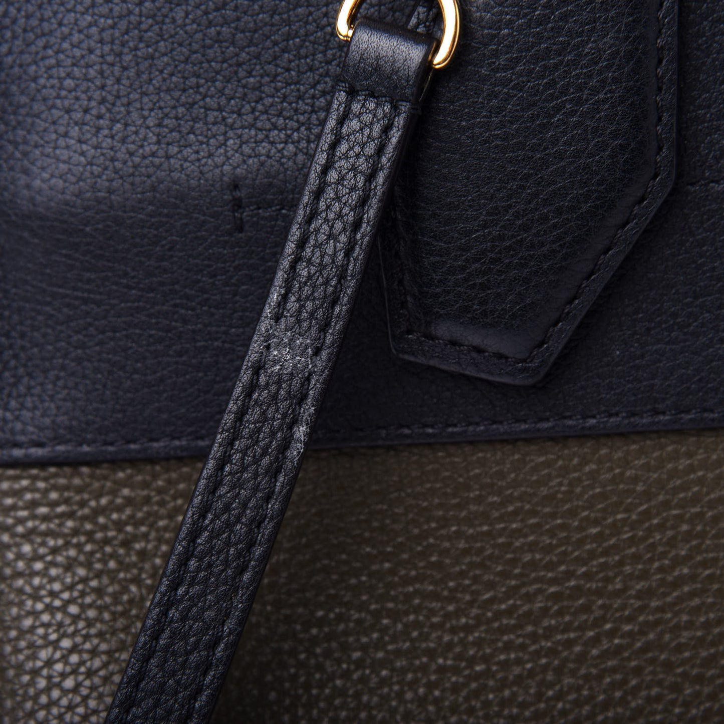 Calfskin City Steamer MM Kaki Black
