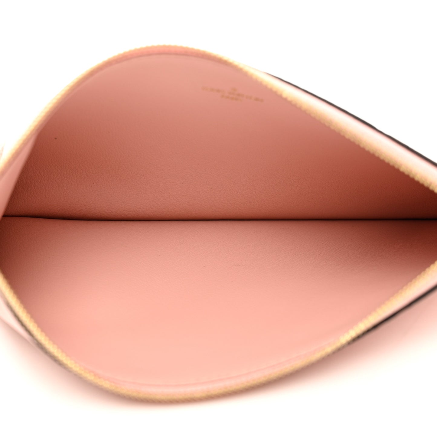 Empreinte Felicie Chain Wallet Zippered Insert Rose Poudre