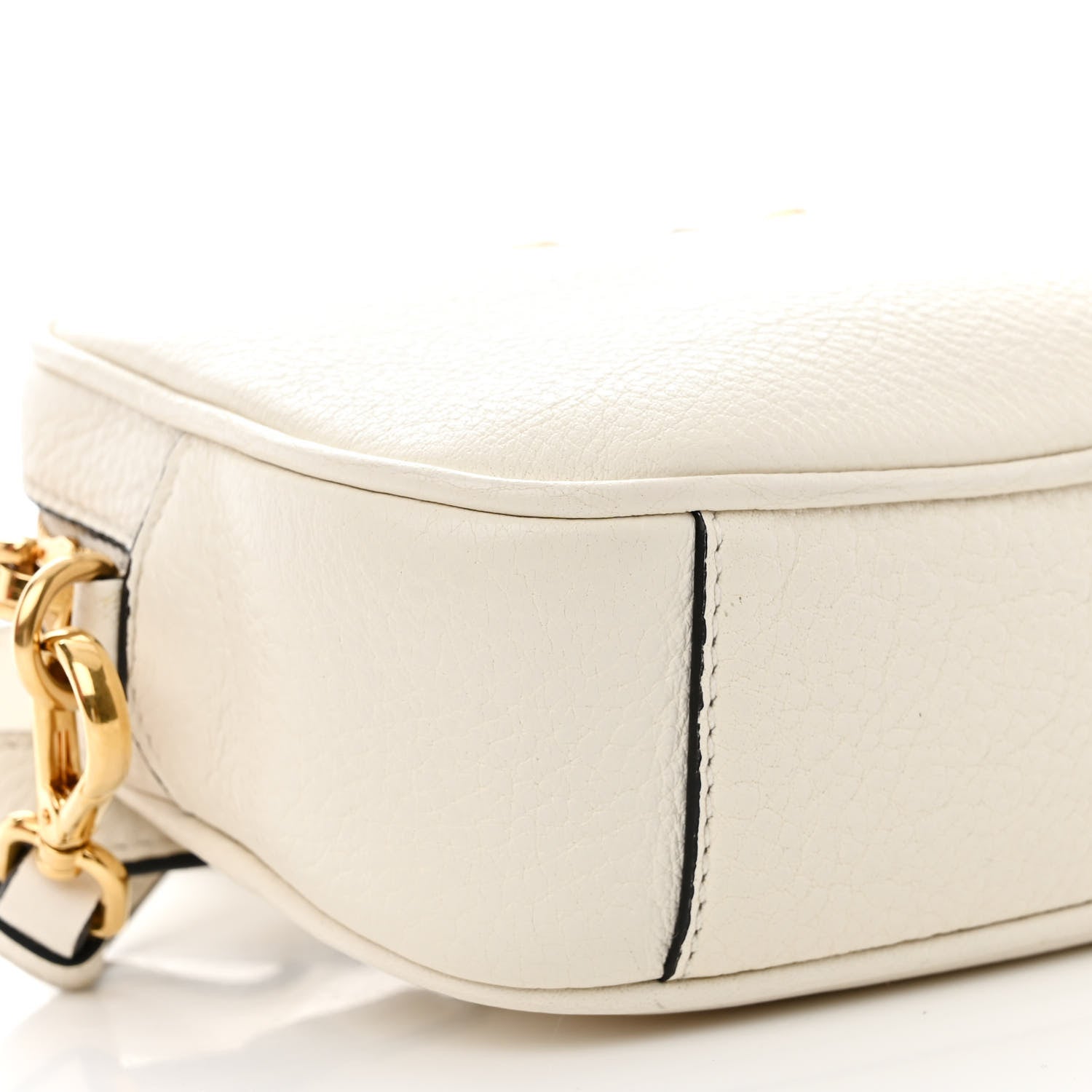 Prada Vitello Daino Camera Crossbody Bianco 10 of 12