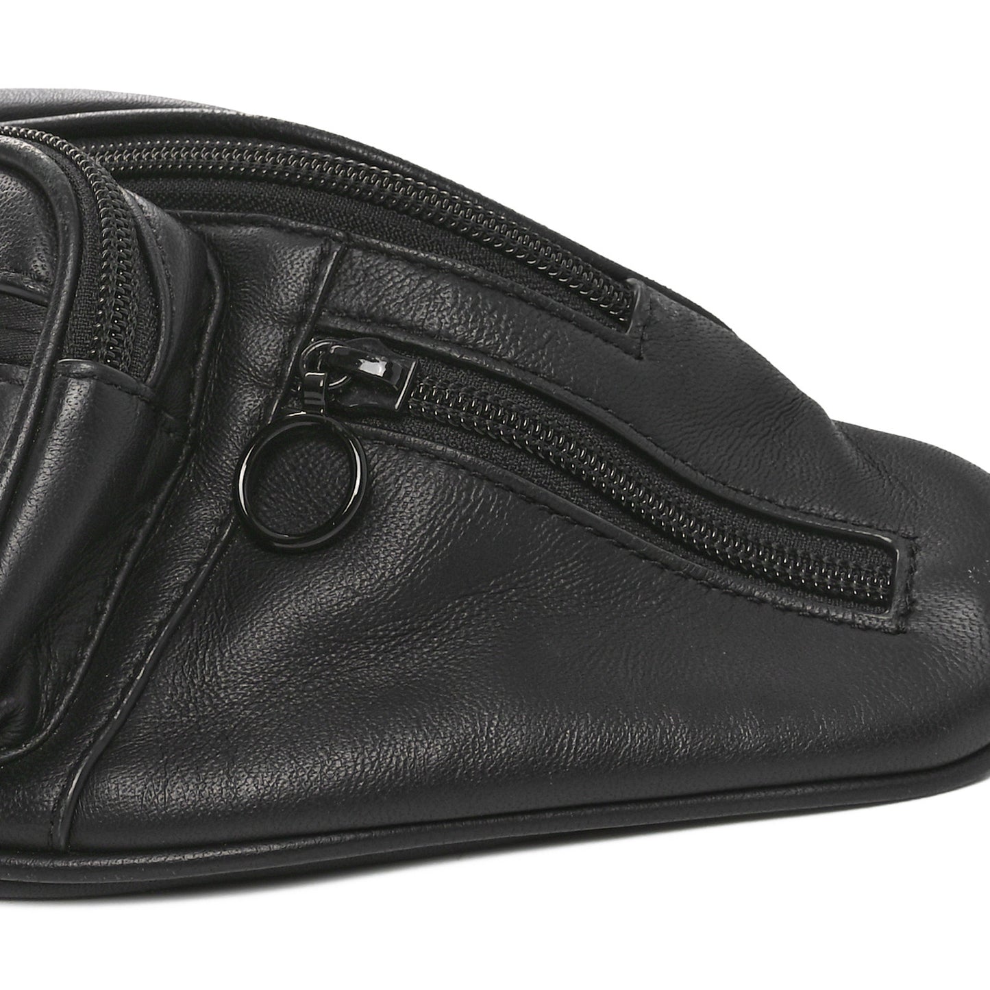 Nappa Attica Sport Belt Bag Black