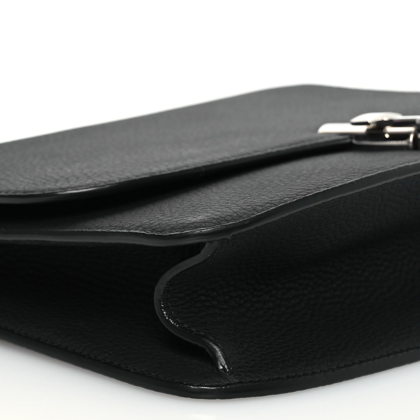 Grained Calfskin The Sofia 10 Crossbody Black