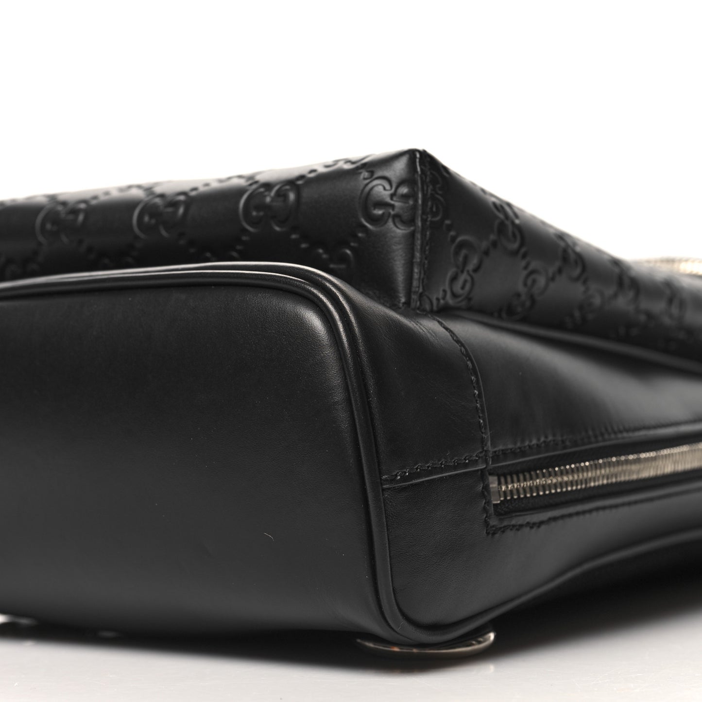 Guccissima Sling Backpack Black