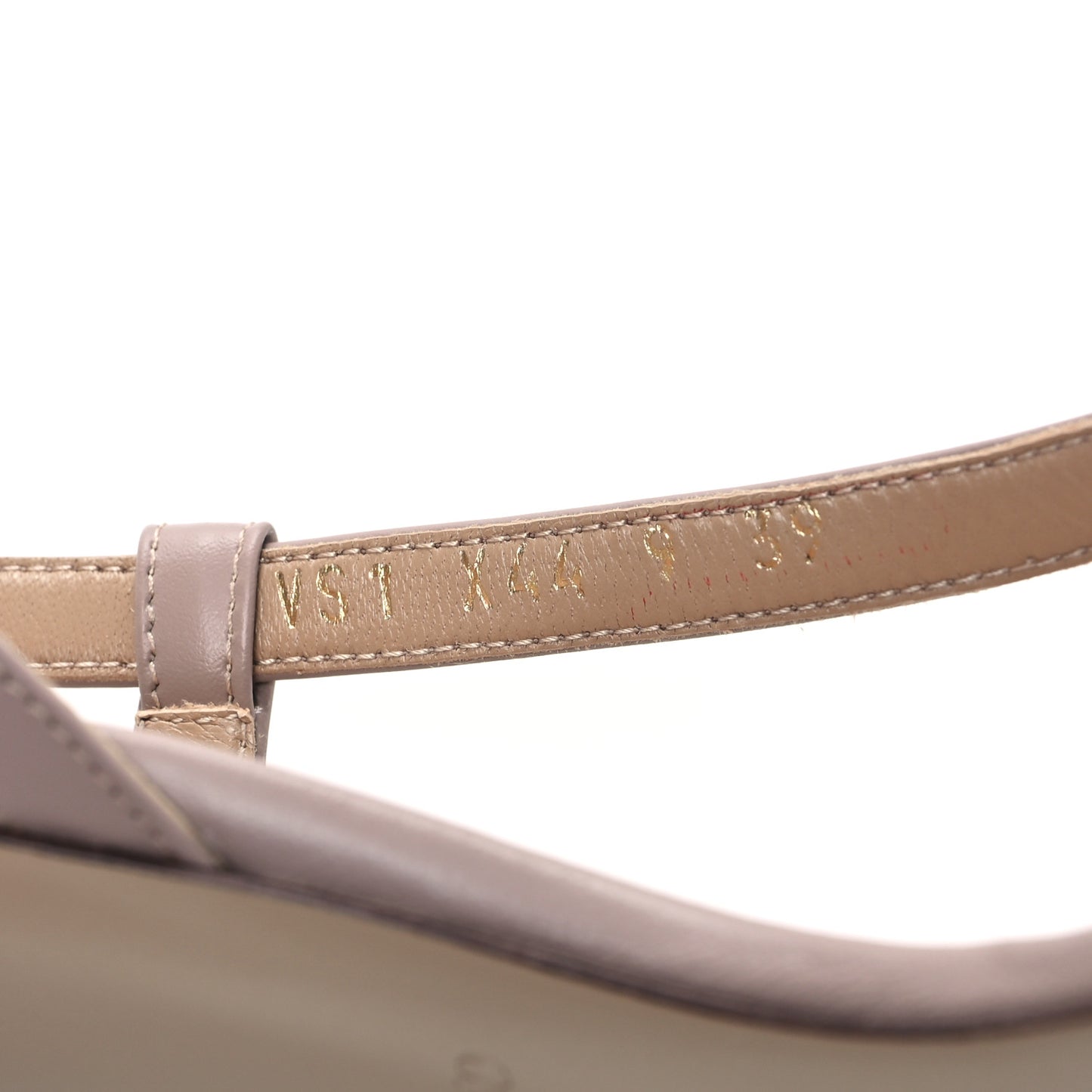 Nappa Rockstud Slingback 85mm Sandals 39 Poudre