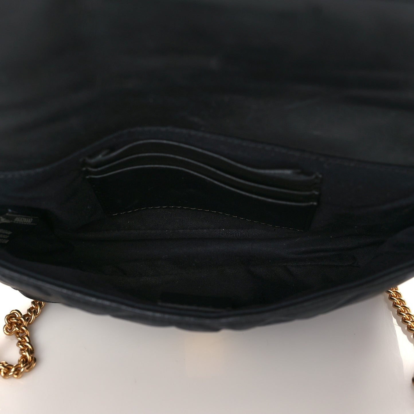 Nappa FF 1974 Embossed Mini Baguette Black