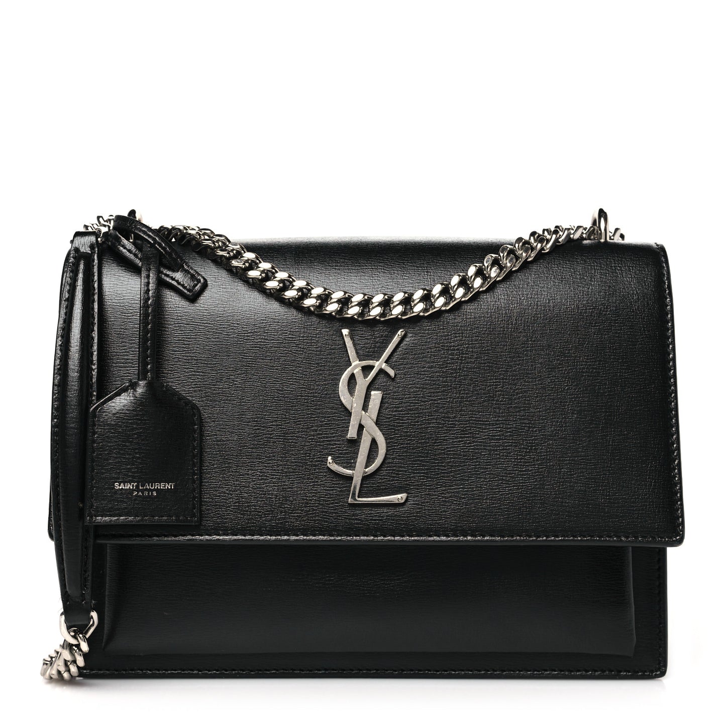 Calfskin Medium Monogram Sunset Black