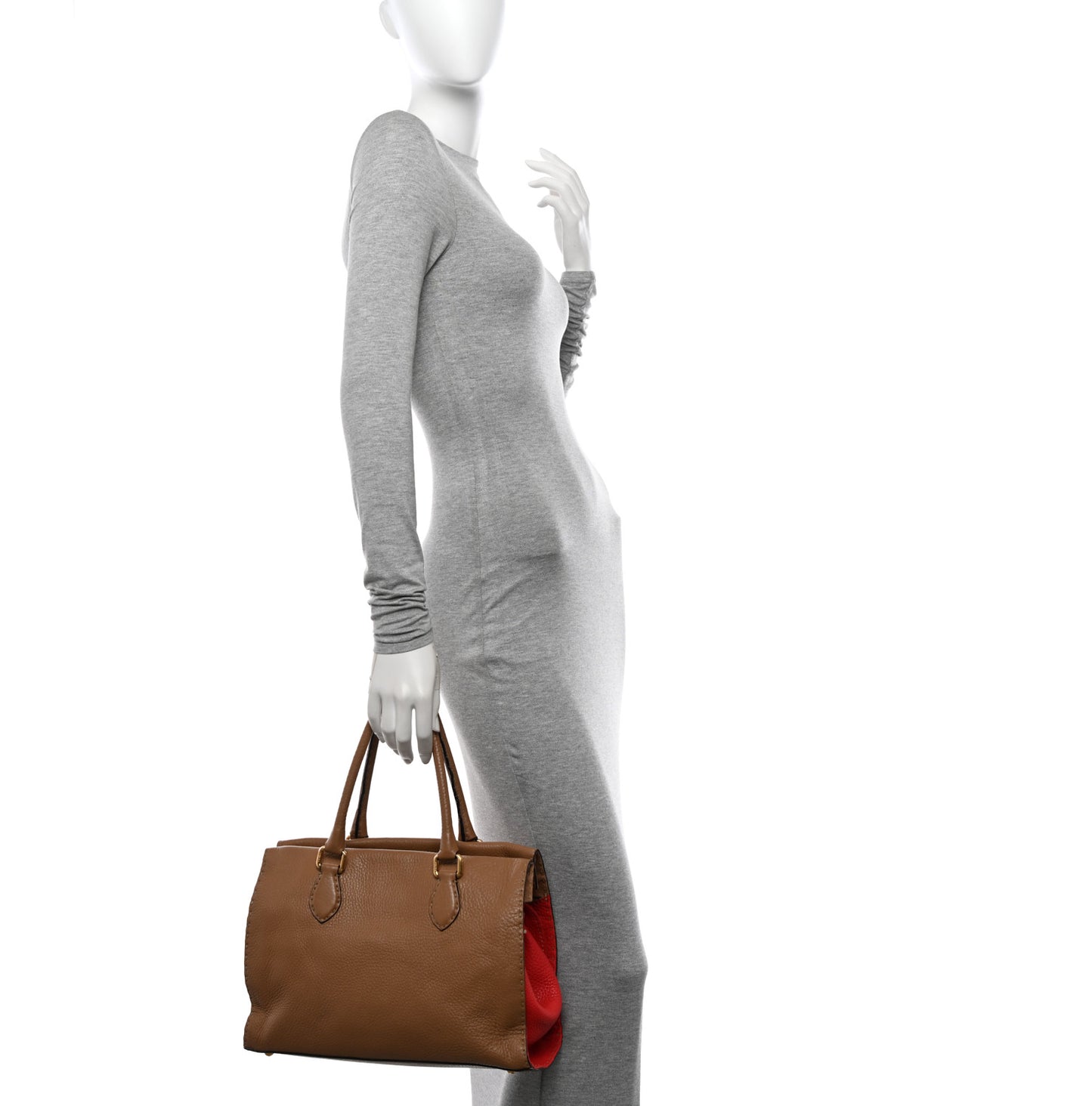 Calfskin Romano Selleria Firenze Frame Bag Saddler Red