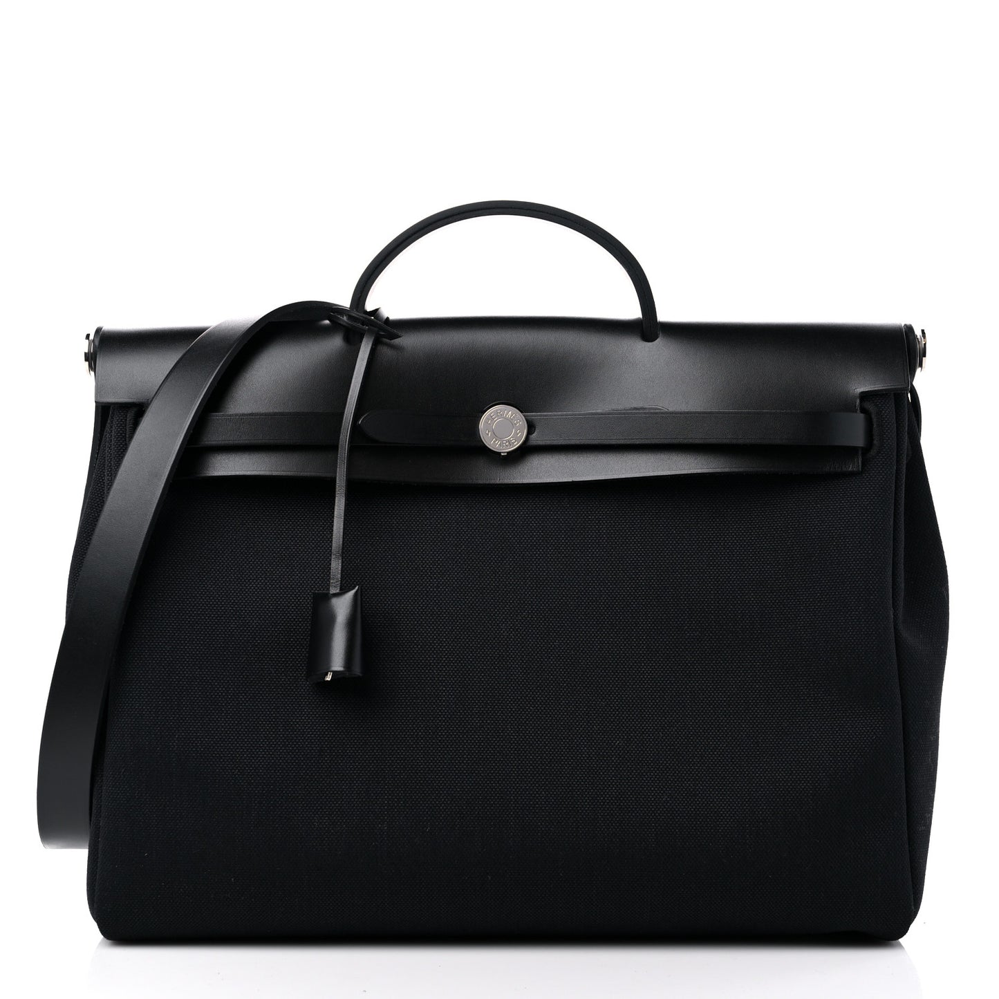Military Toile Vache Hunter Herbag Messenger 39 Black