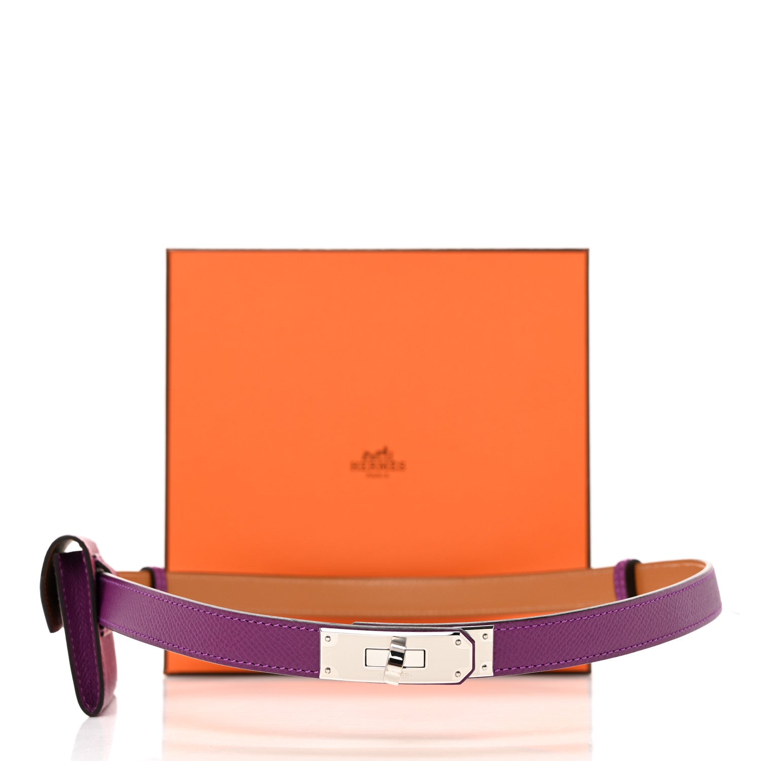 Hermes Epsom Quadrige Kelly Pocket 18 Belt Anemone 4 of 4