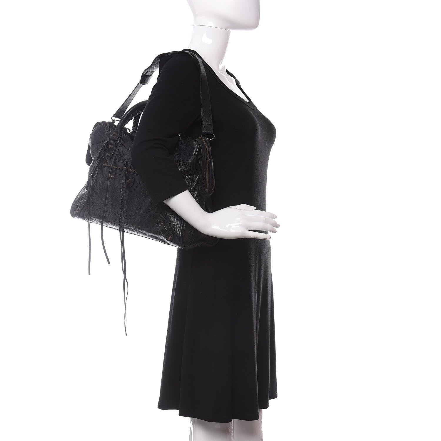 Balenciaga Agneau Classic Hardware City Black 2 of 12