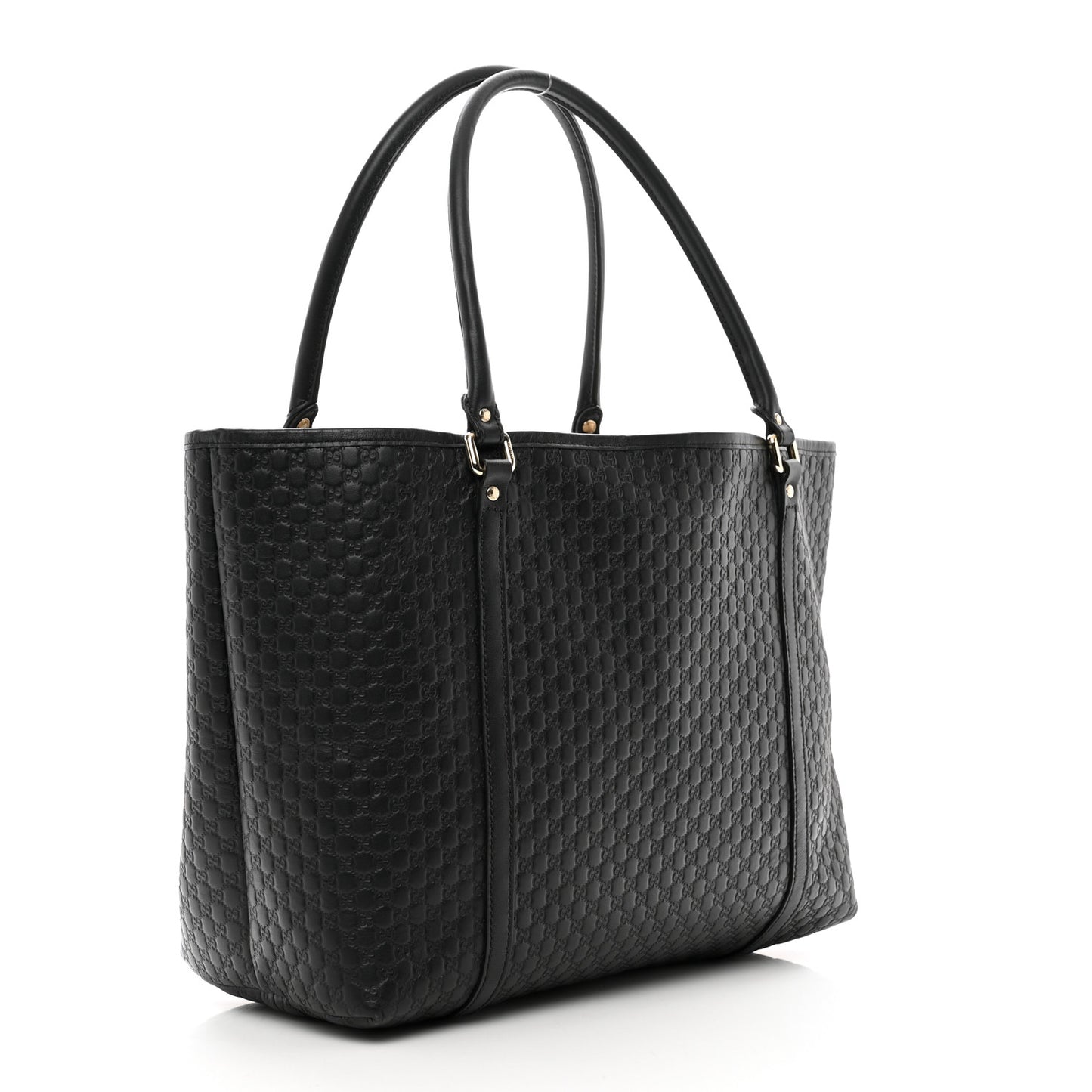 Microguccissima Medium Joy Tote Black