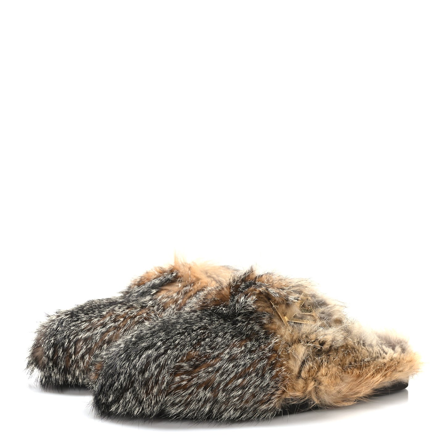 Fox Fur Mens LV Easy Mules 8.5 Brown
