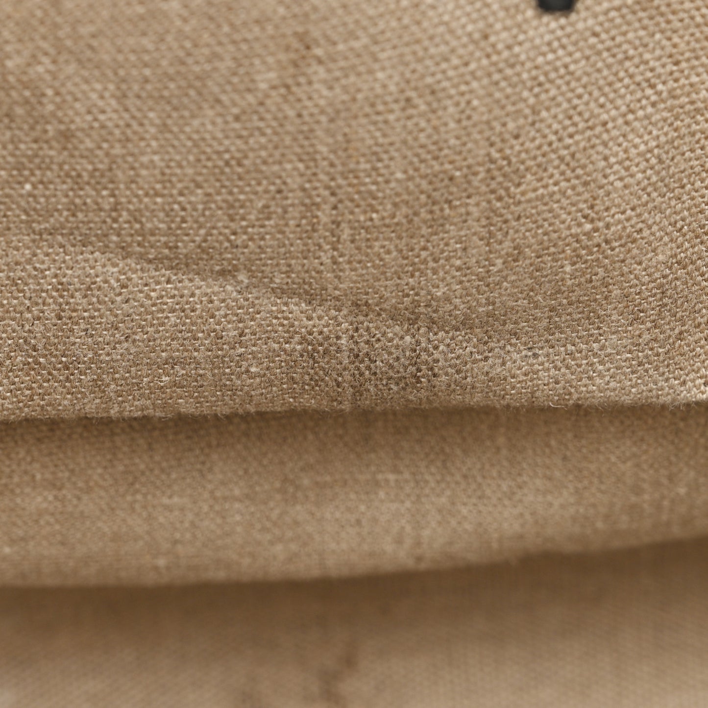 Linen Calfskin Rive Gauche Tote Optic White