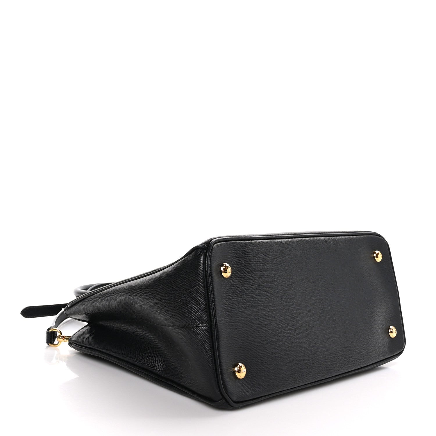 Prada Saffiano Medium Galleria Double Zip Tote Black 4 of 9