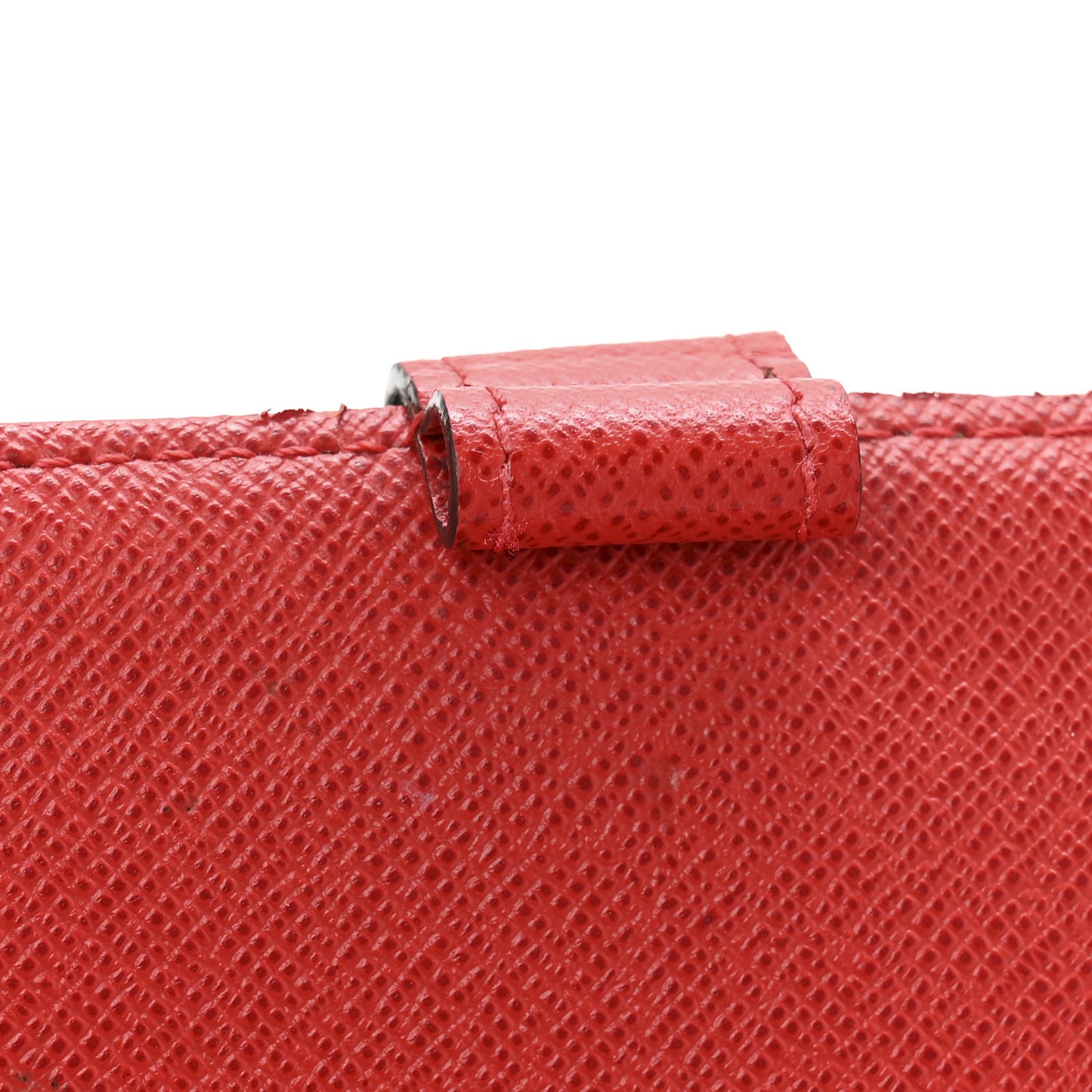 Monogram Groom Small Ring Agenda Cover Red