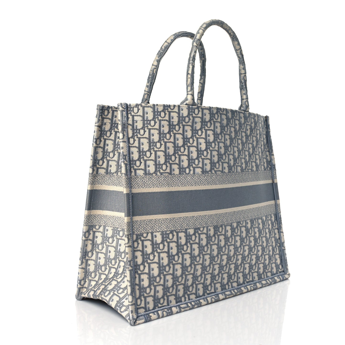 Oblique Large Book Tote Grey