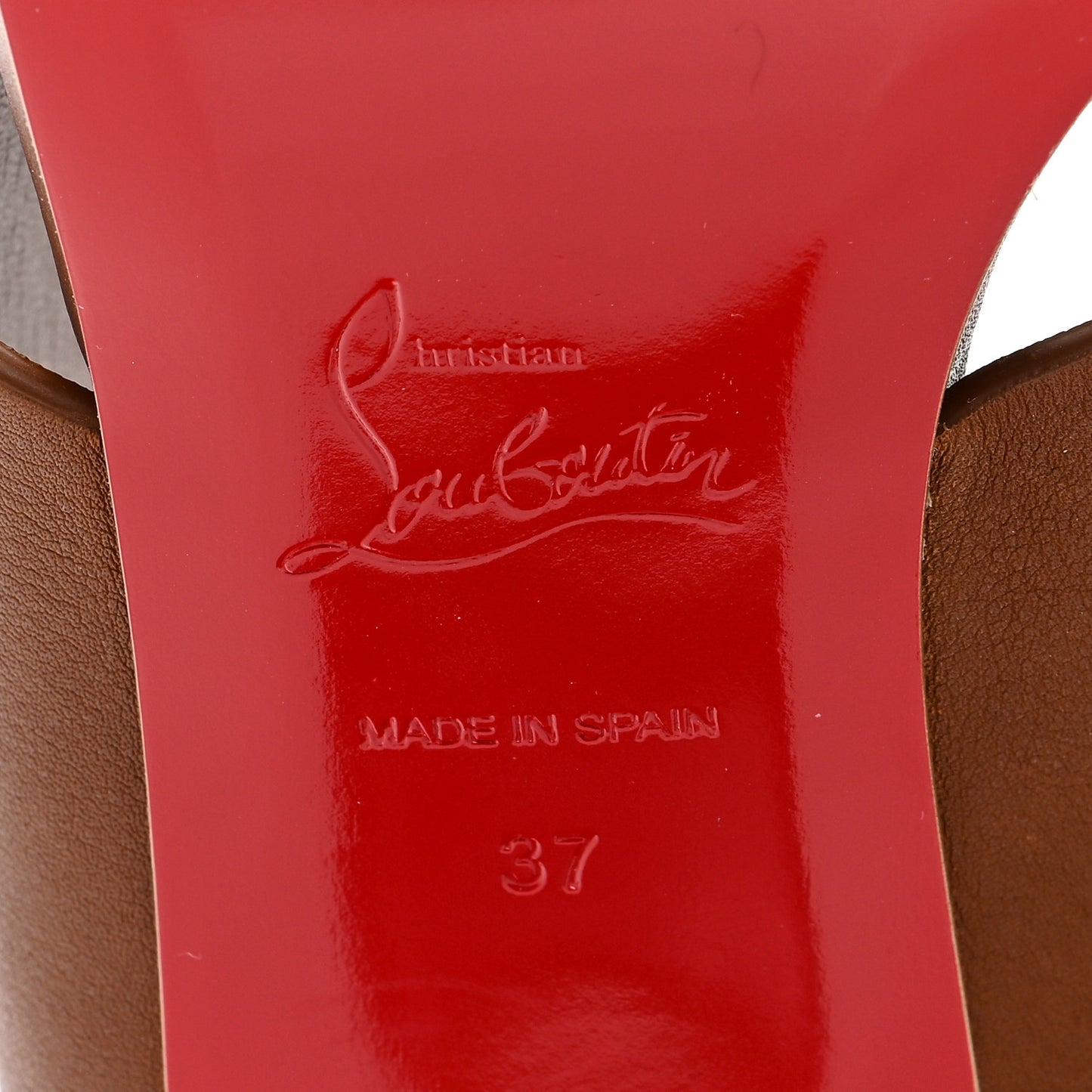 Calfskin CL Tongamule 55 Mule 37 Black