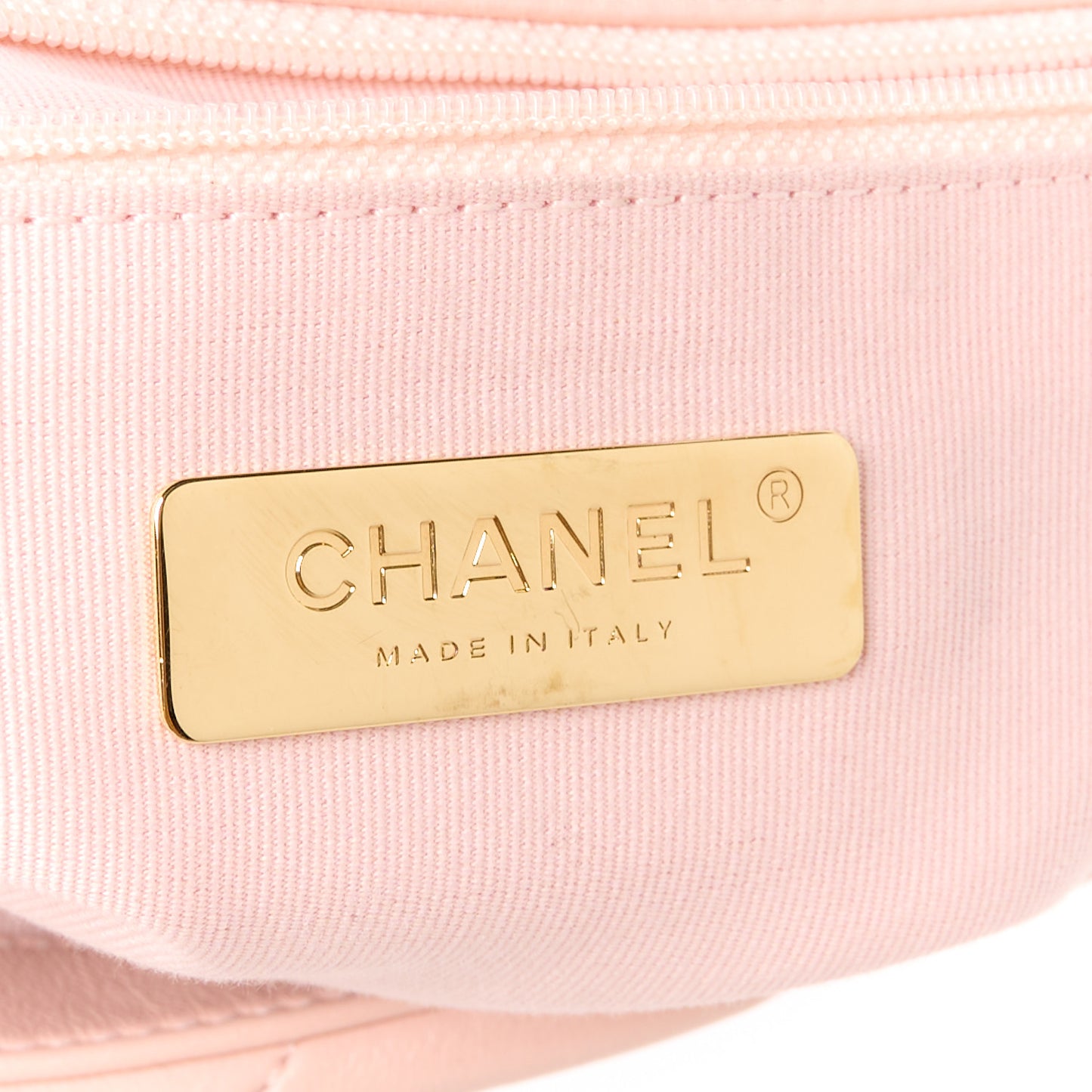 Lambskin Quilted Medium Chanel 19 Flap Light Pink