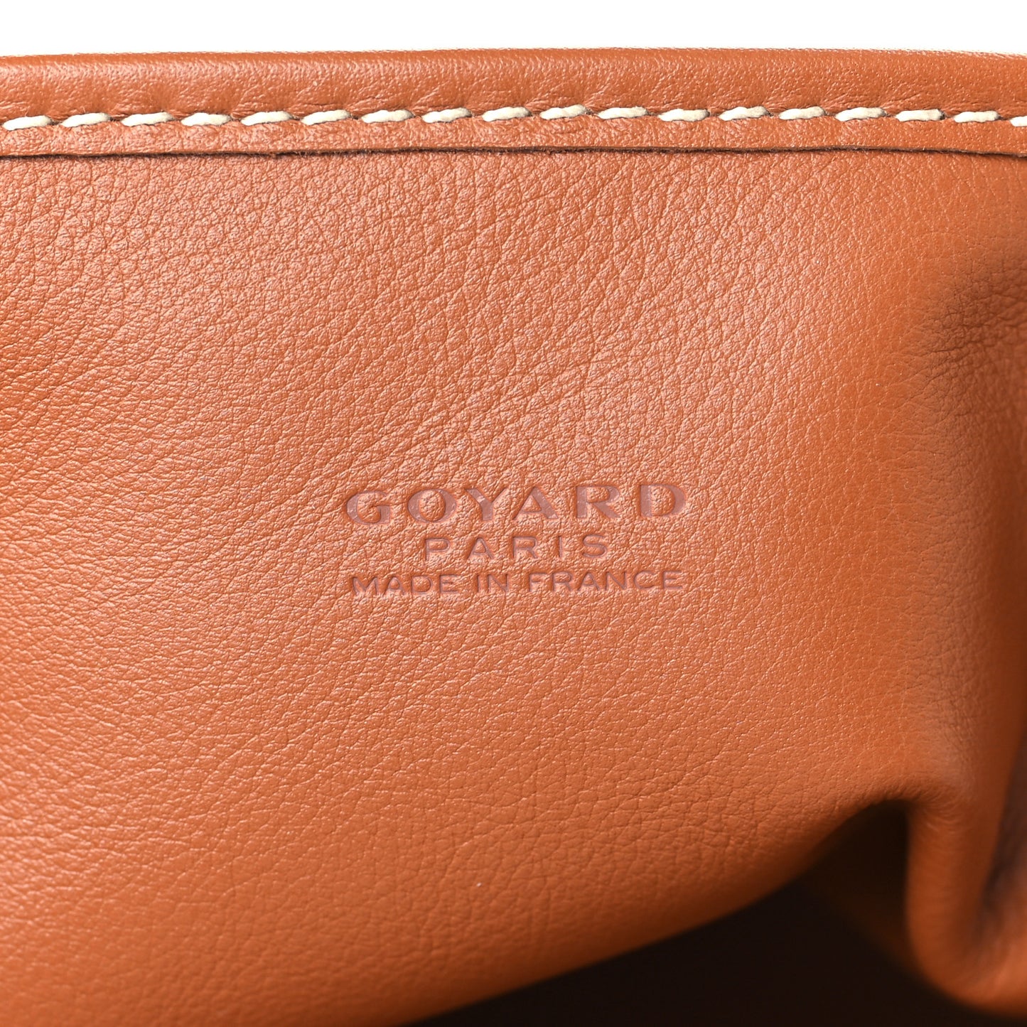 Goyardine Reversible Anjou PM Black Gold