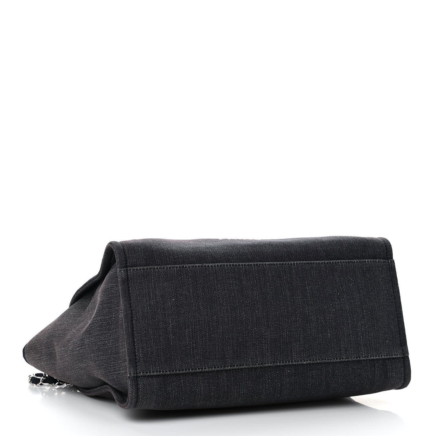 Denim Medium Deauville Tote Dark Blue
