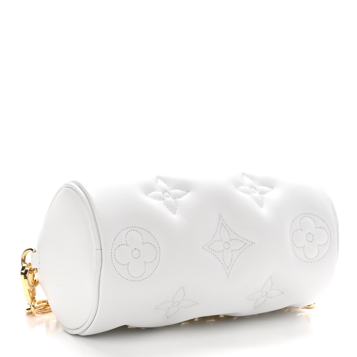 Calfskin Bubblegram Papillon BB Snow White