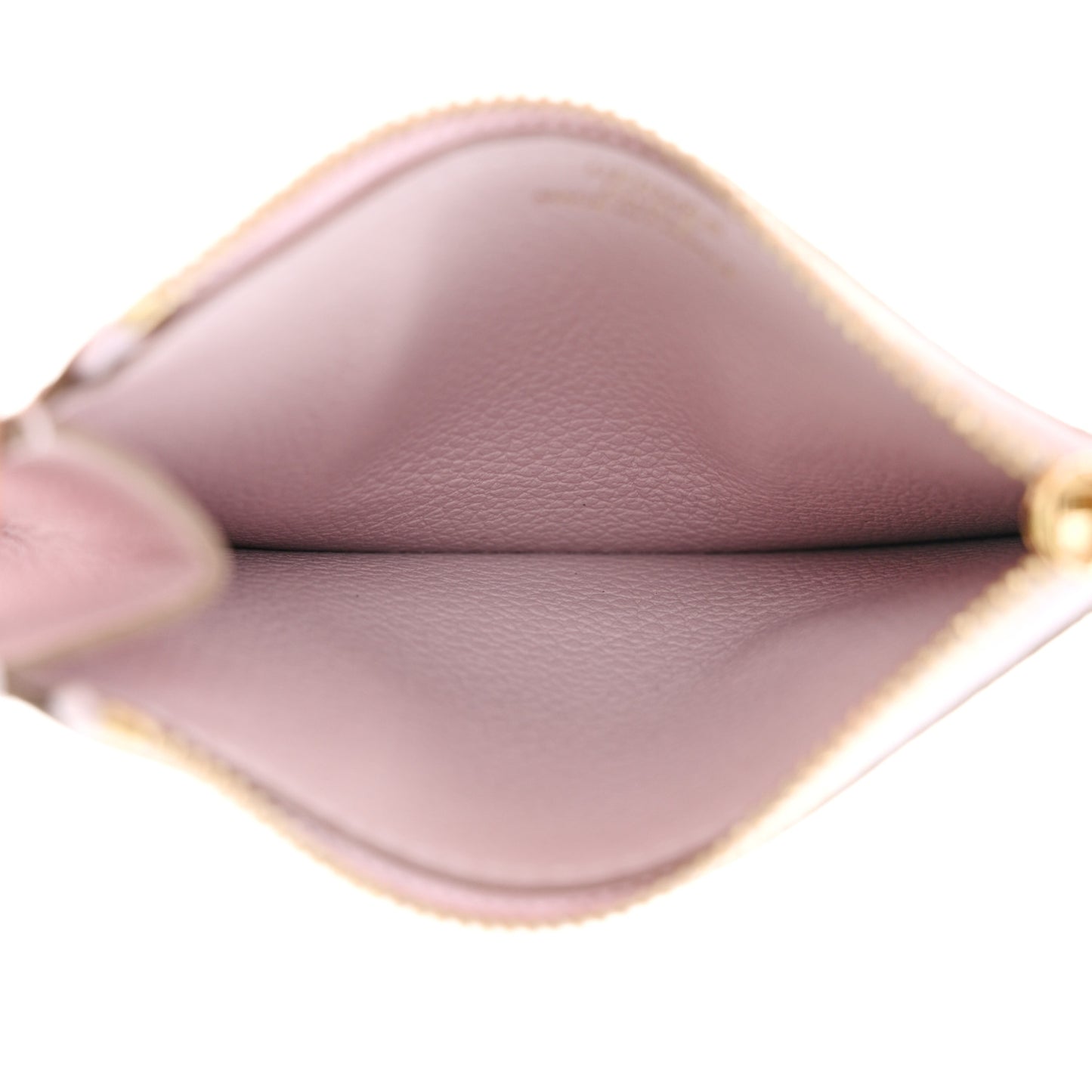 Evercolor Bi-Color Constance Slim Wallet Vert Yucca Mauve Pale