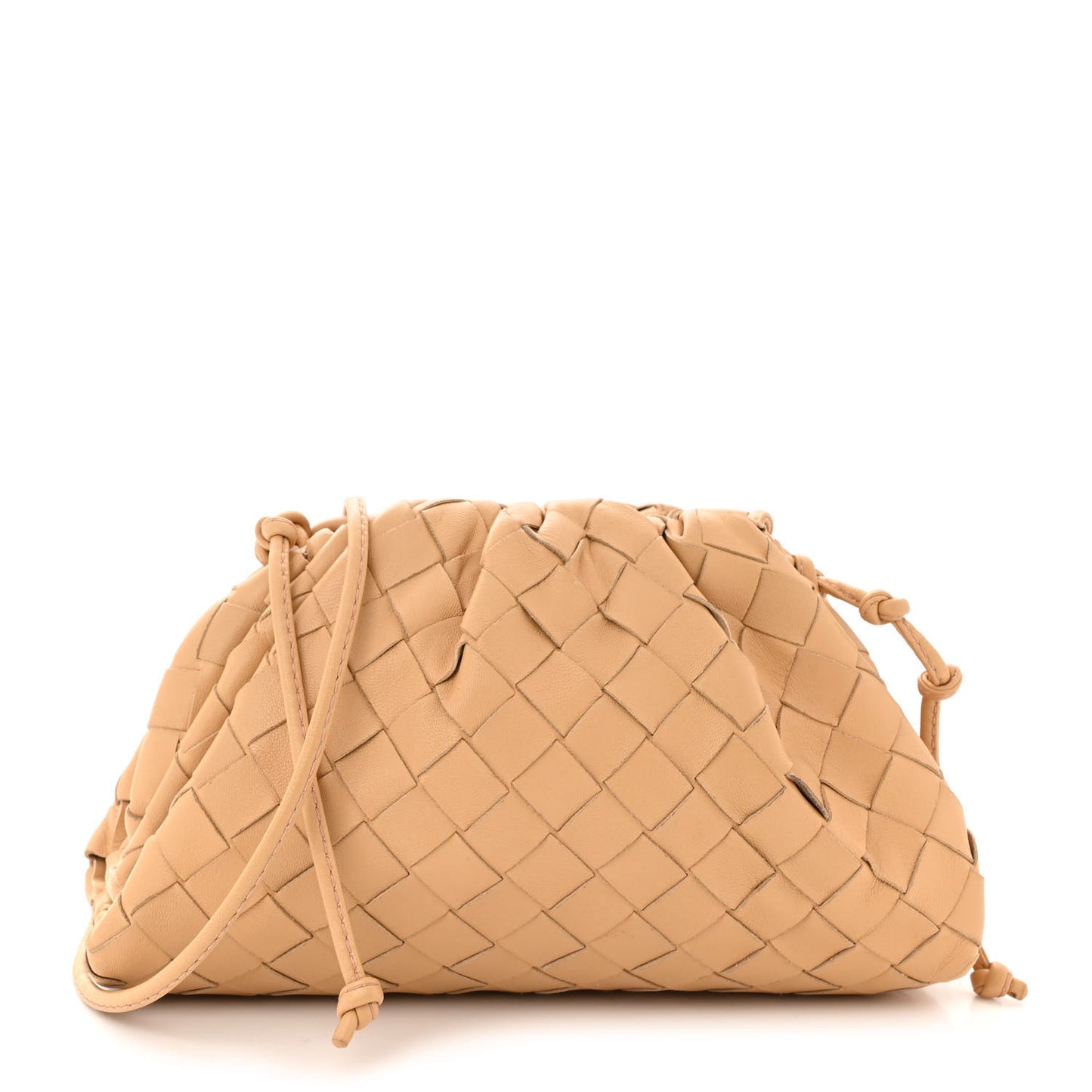 Nappa Intrecciato The Mini Pouch Almond