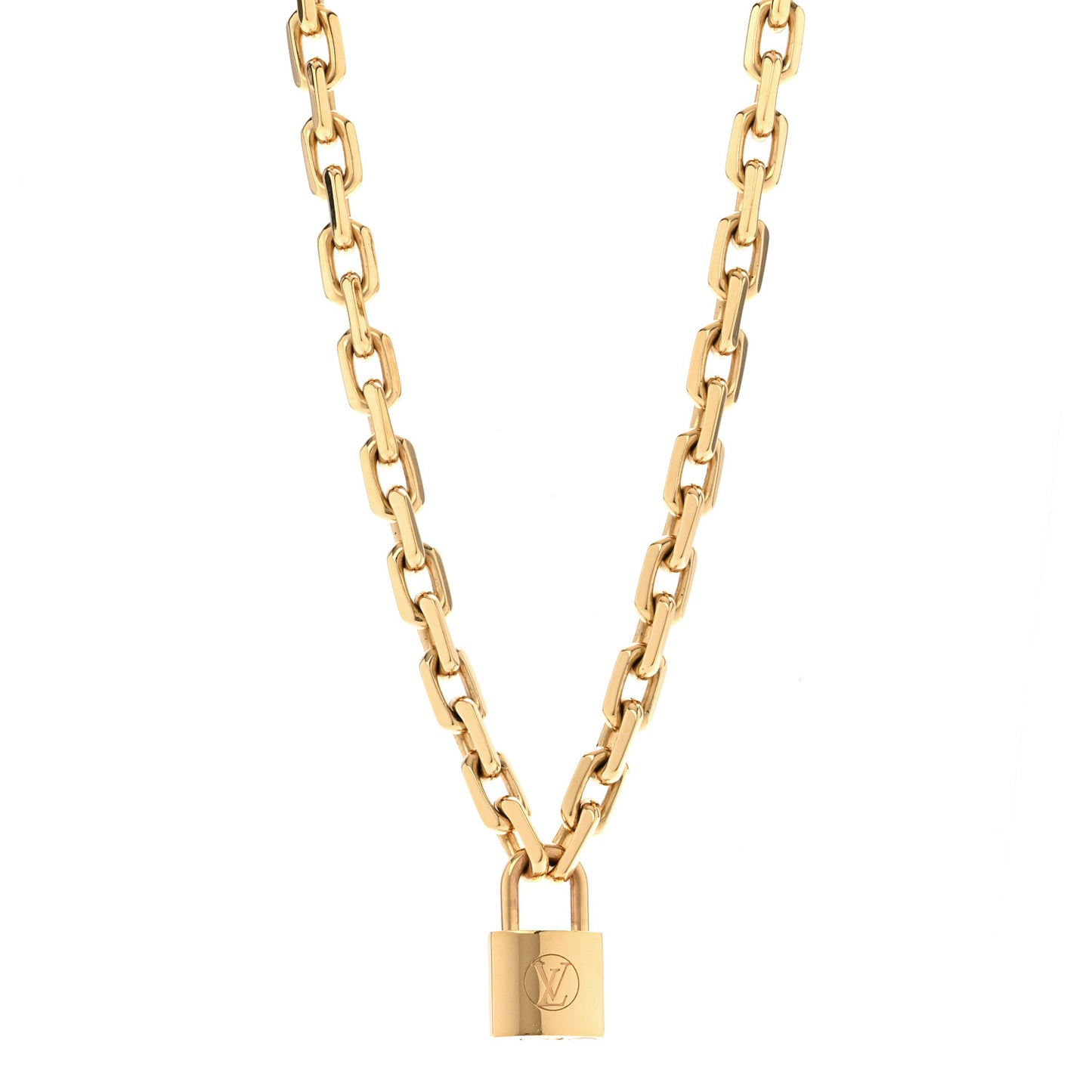 LV Edge Necklace Cadenas Gold