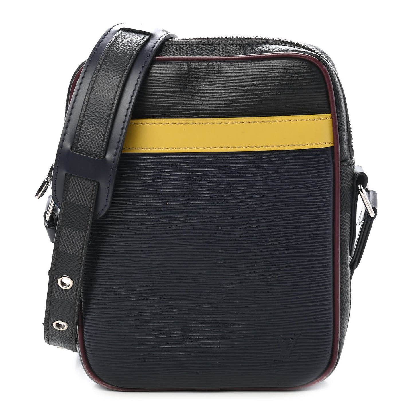 Epi Damier Graphite Danube Slim PM