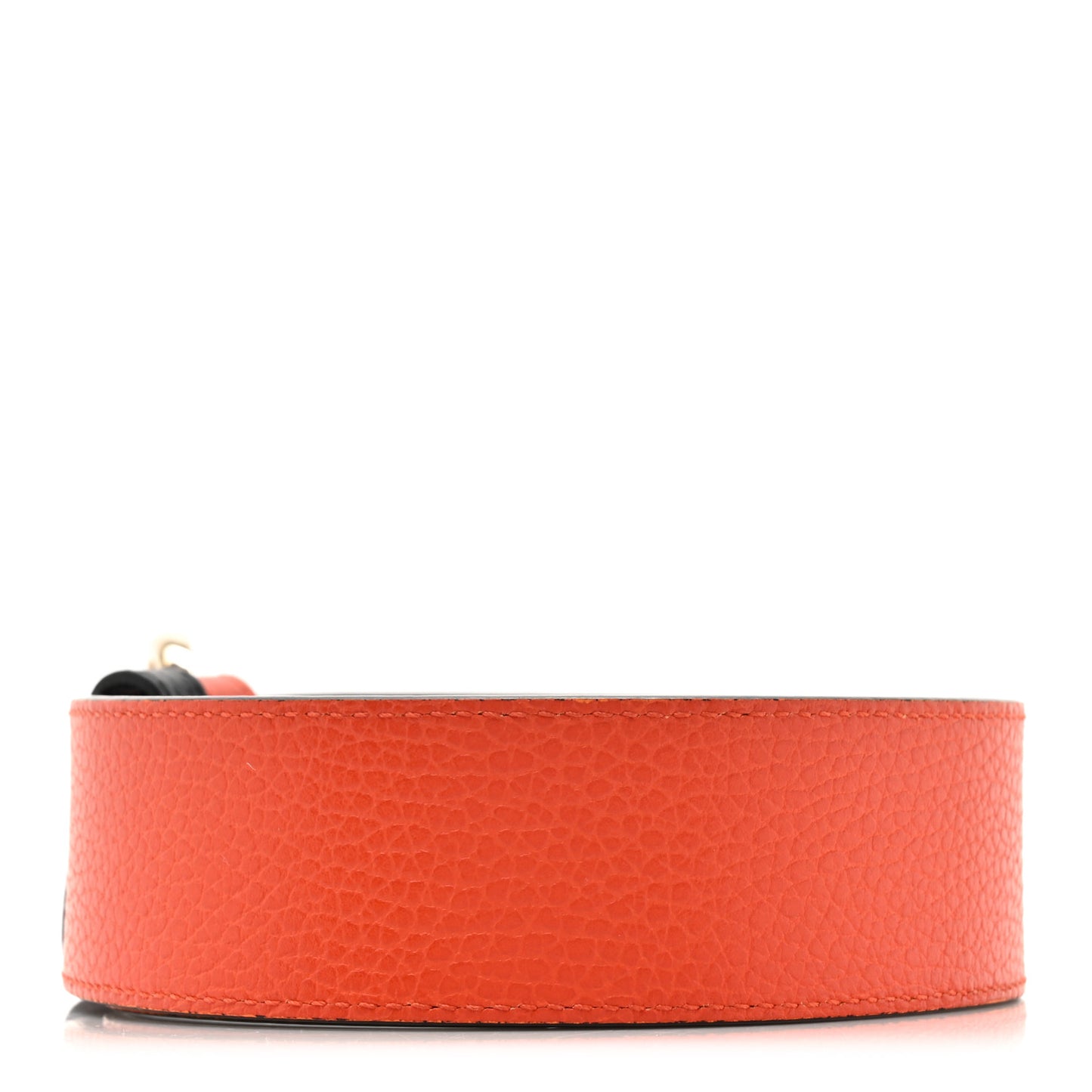 Calfskin 1973 Reversible Belt 90 36 Black Sun Orange