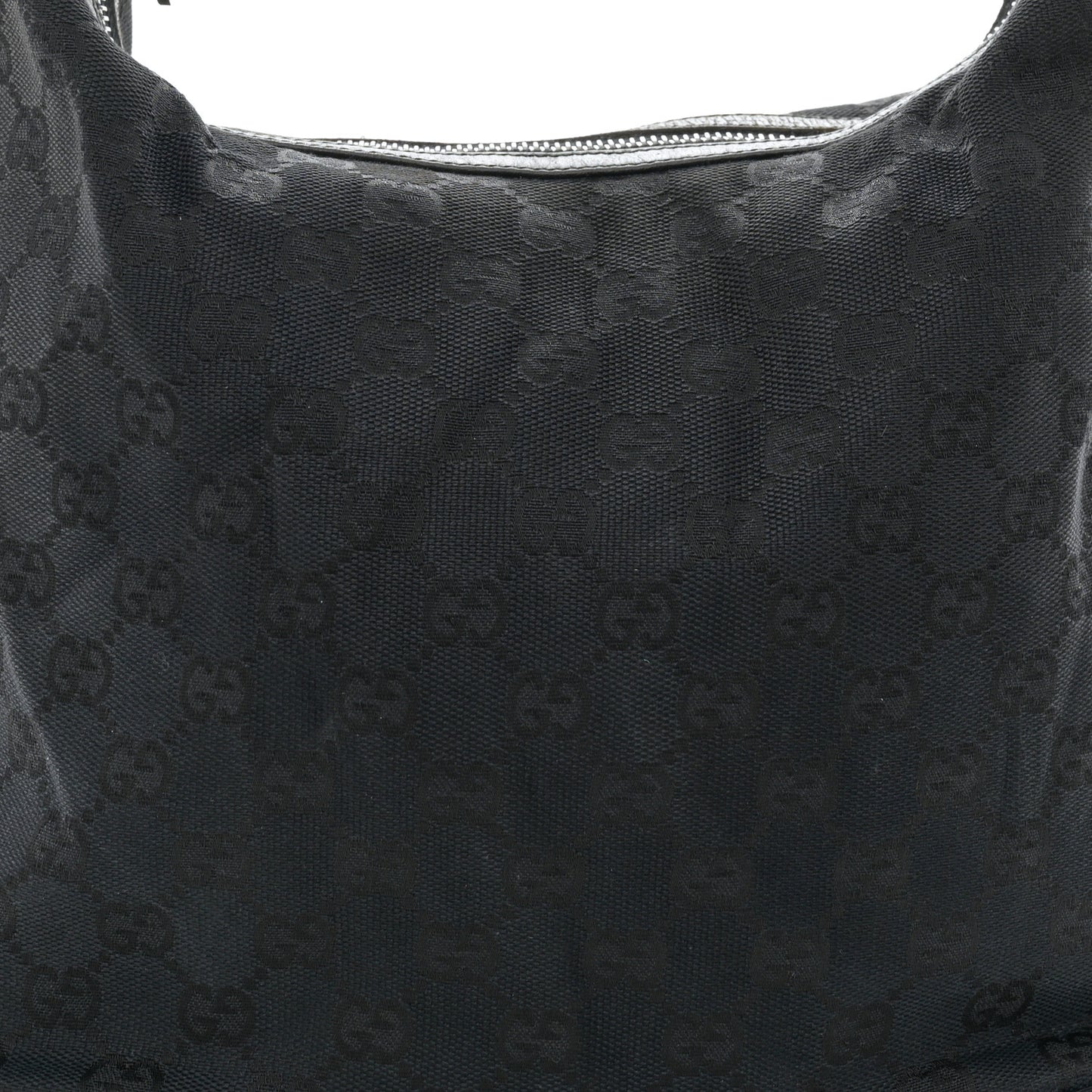 Monogram GG Small Clasp Hobo Black