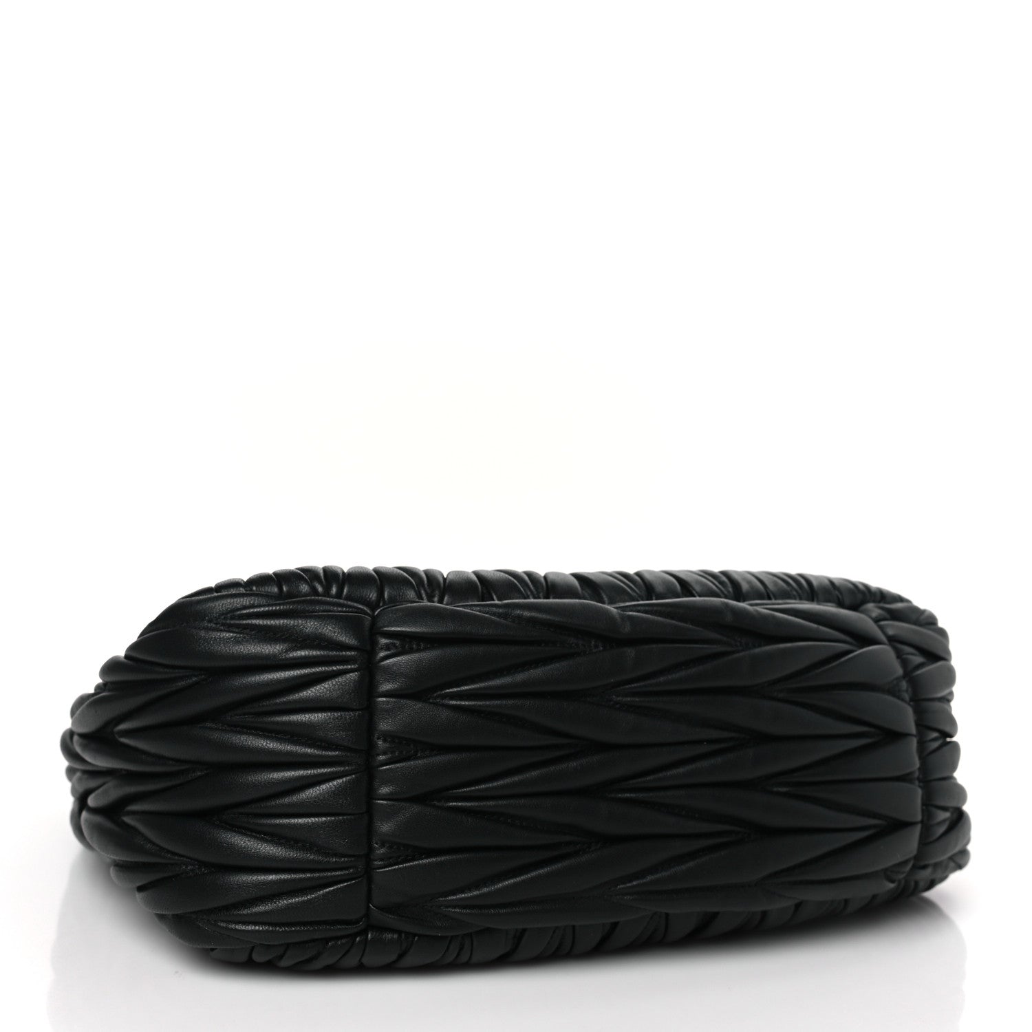 Miu Miu Nappa Matelasse Wander Large Hobo Black 4 of 8