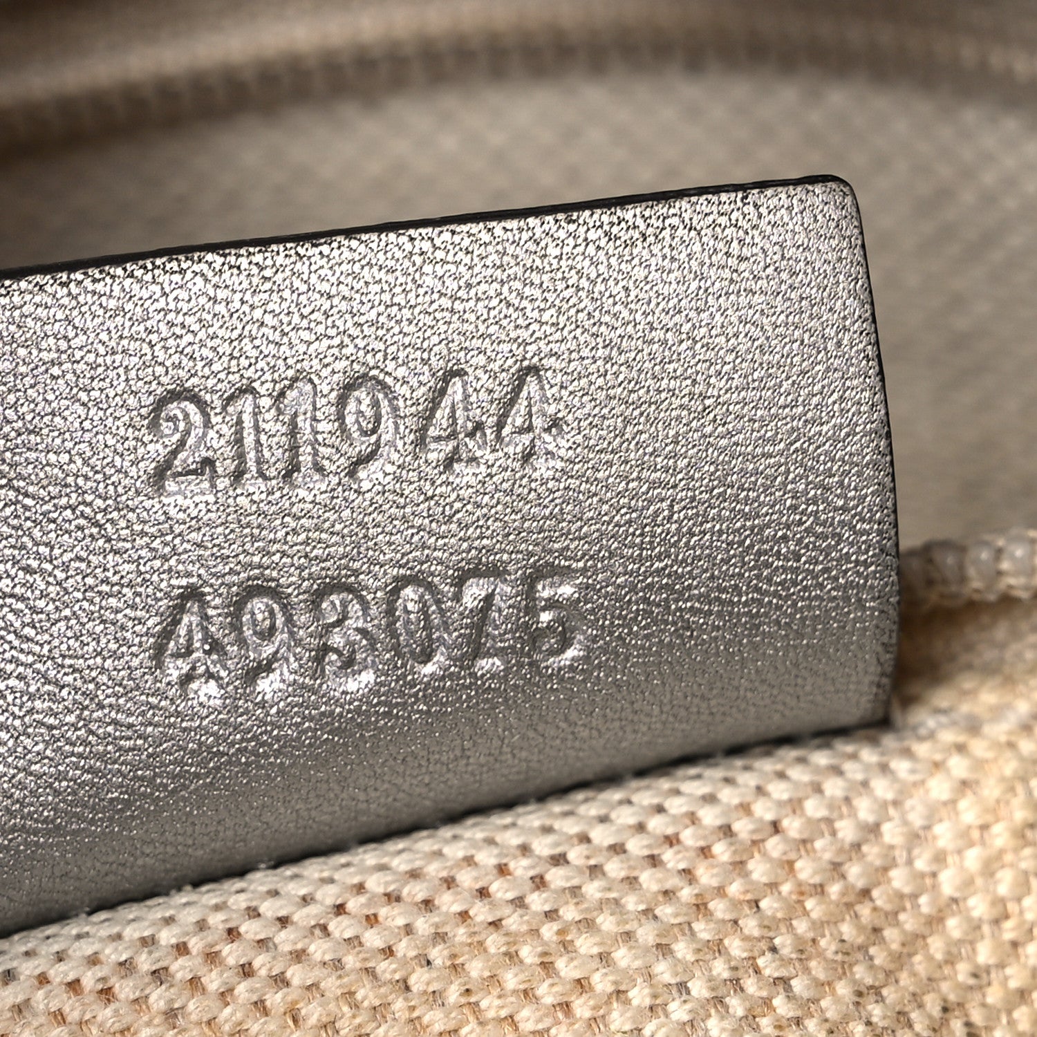 Gucci Metallic Guccissima Medium Sukey Tote Silver 7 of 25