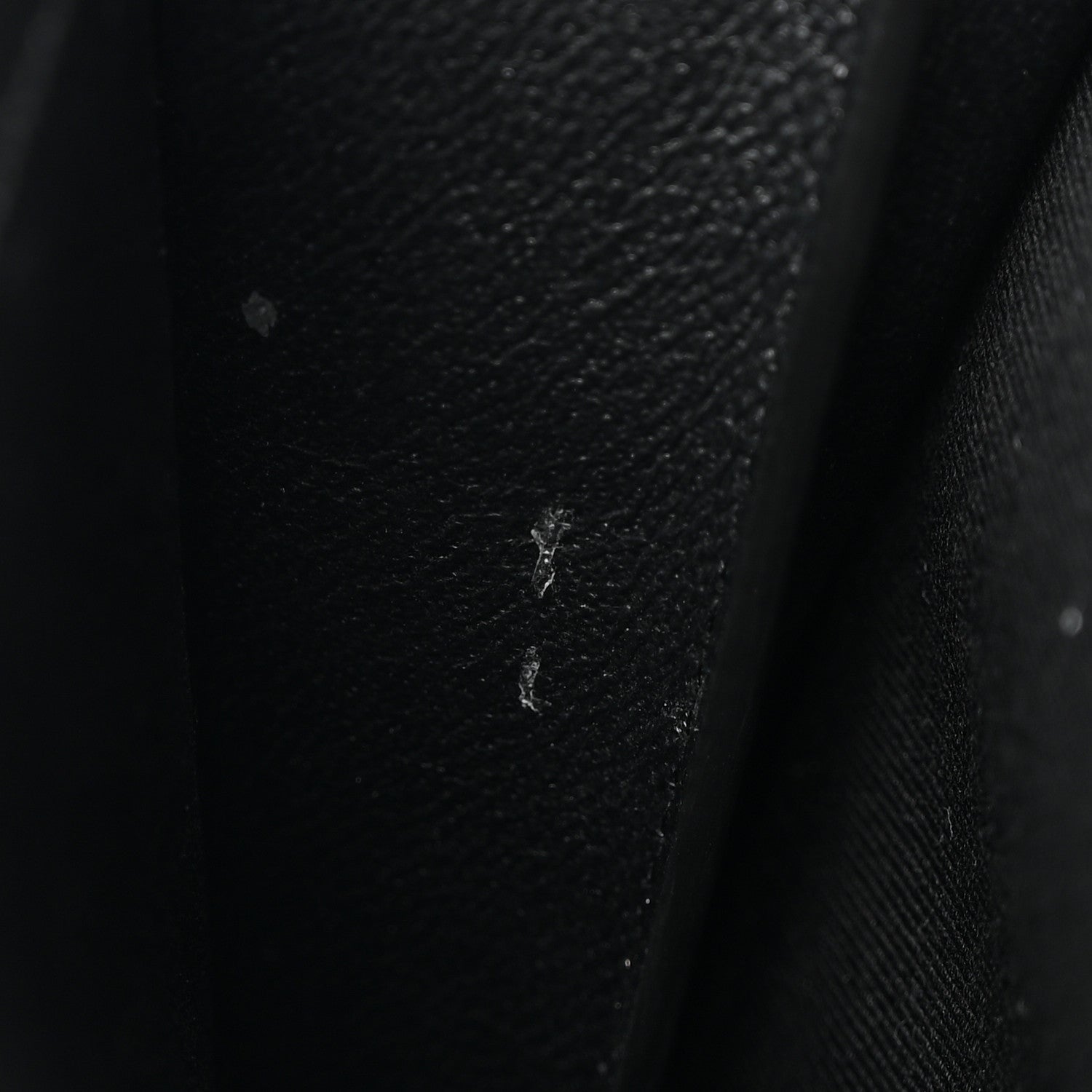 Saint Laurent Grain De Poudre Textured Mixed Matelasse Triquilt Monogram Clutch Black 9 of 11